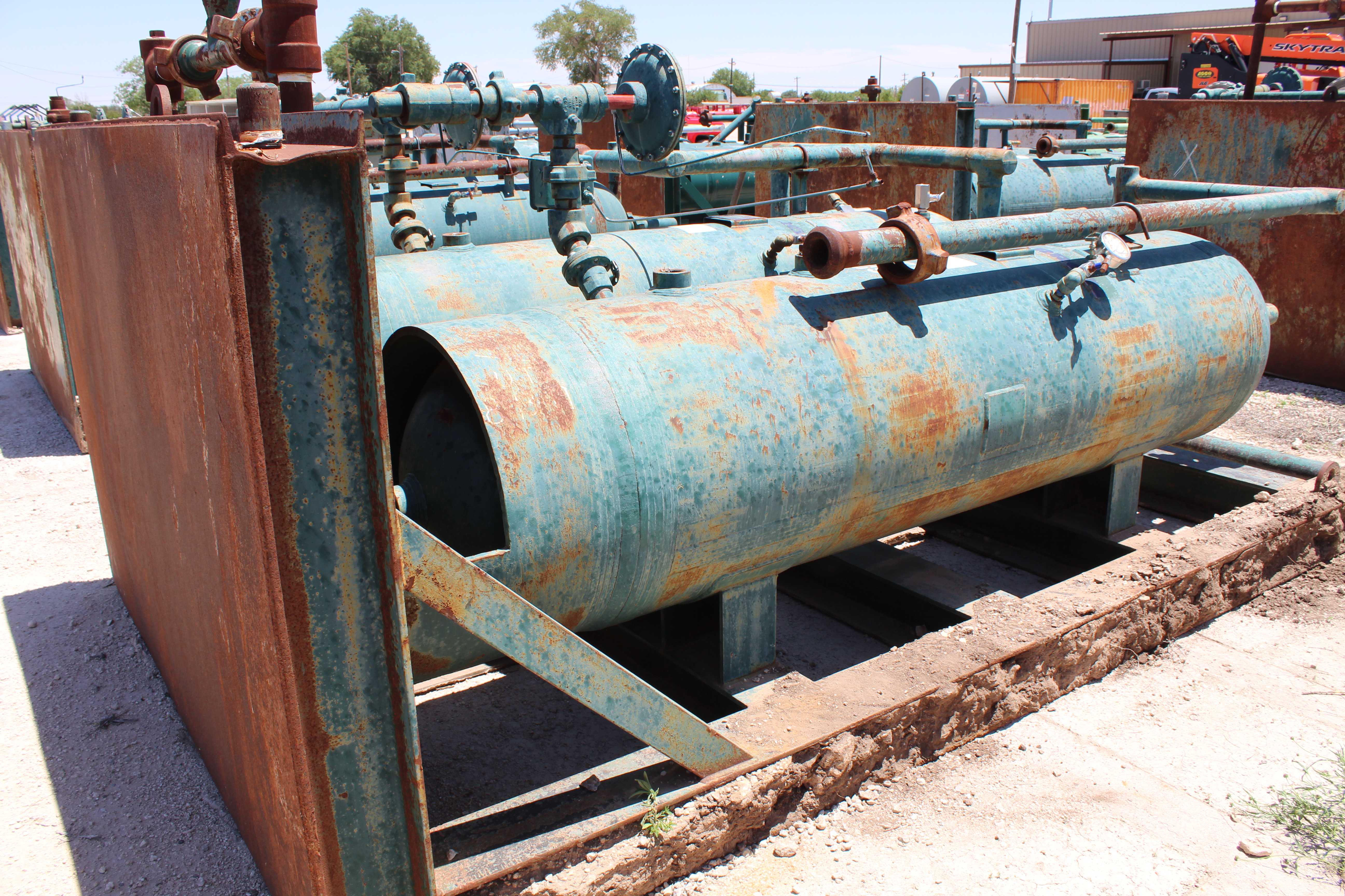 Used Sand Trap, Dual, Gravity, 30"x8', 3000#