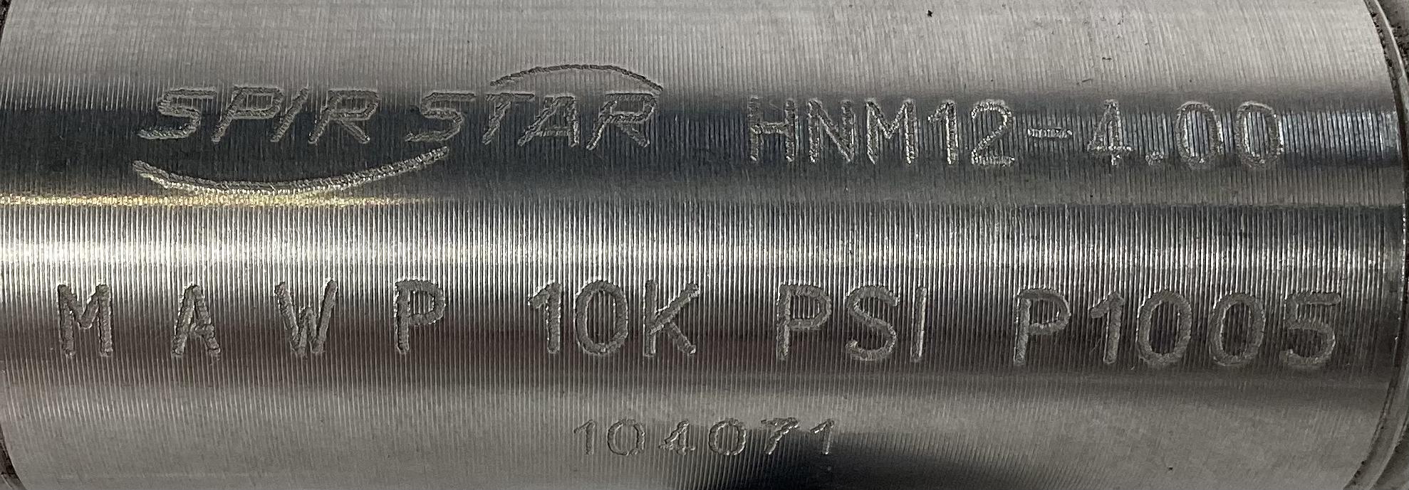 Nipple, 3/4"x4",SS, 10000#