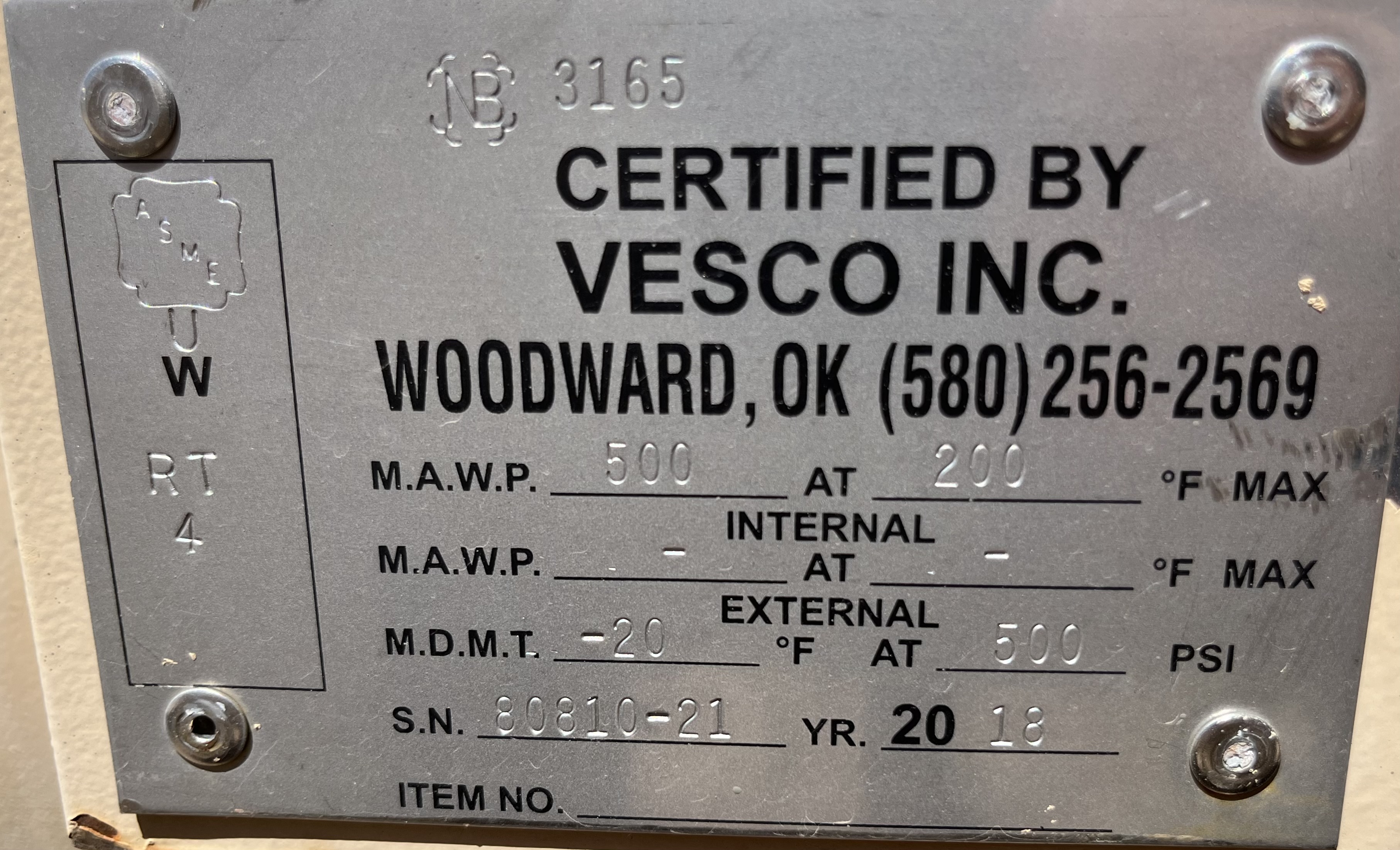 Used Separator, Horizontal, 2P, 30"x5', 500#