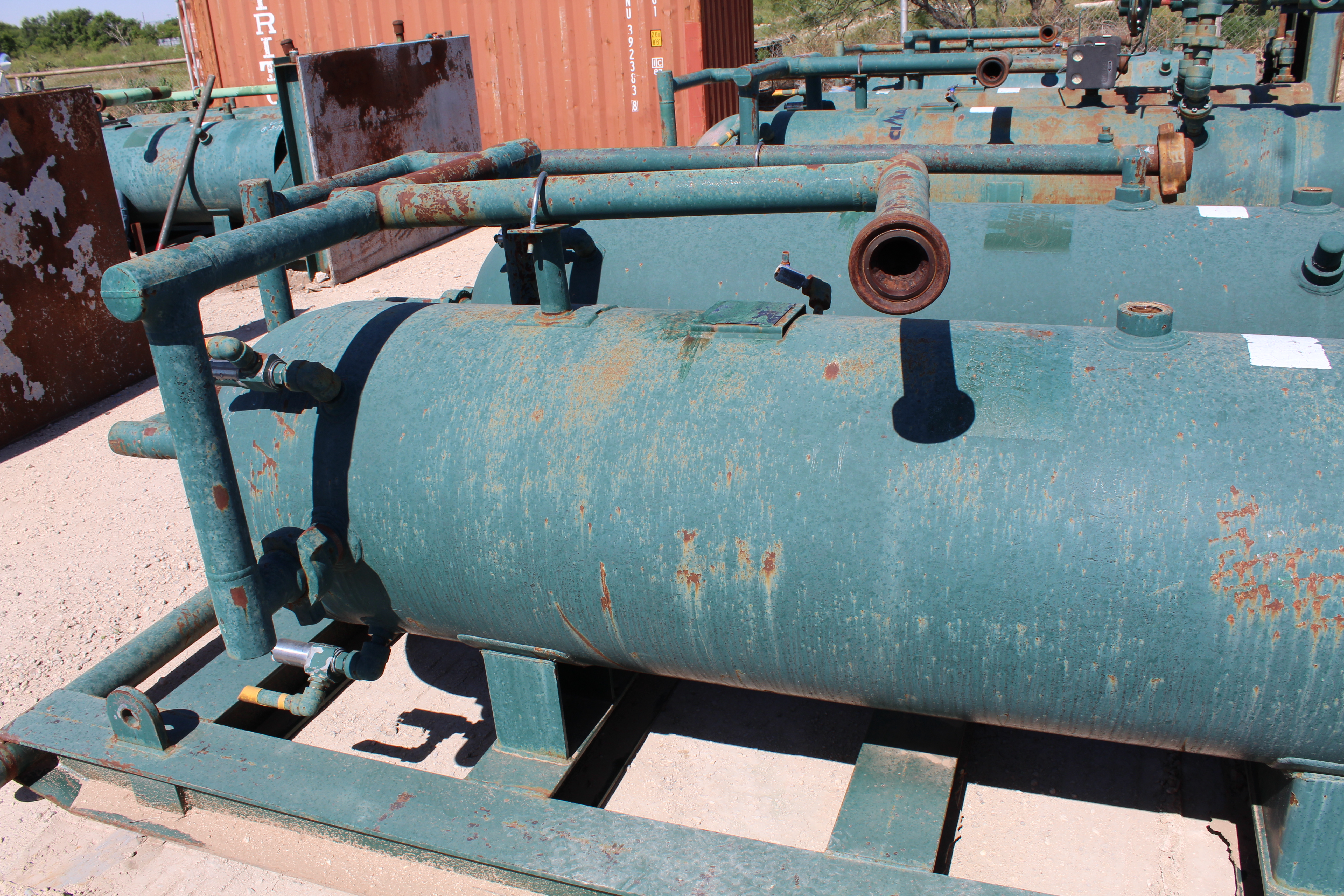 Used Sand Trap, Dual, Gravity, 30"x8', 3000#