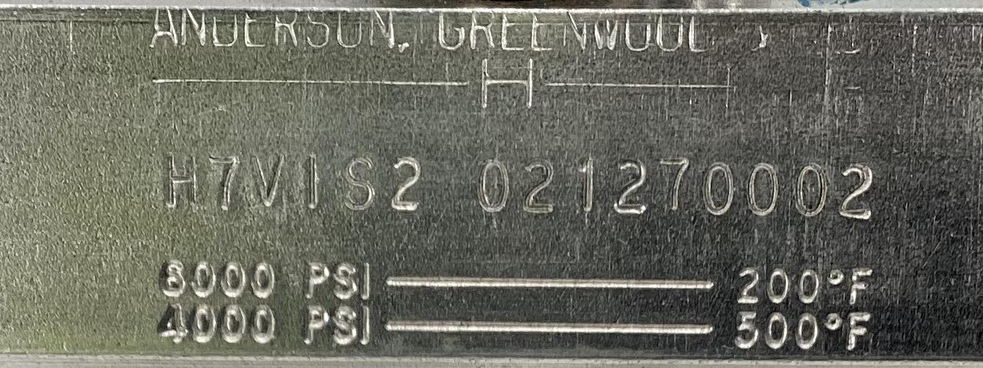 Valve, Needle, FxF, 1/2", 6000#