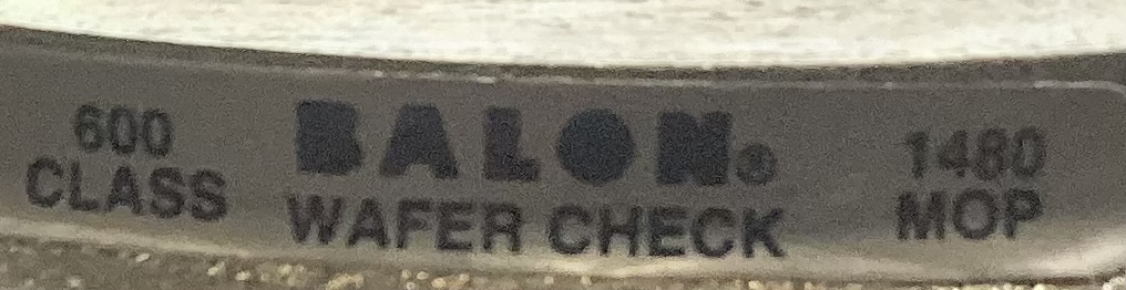 Valve, Check, Balon, 3", 1480#