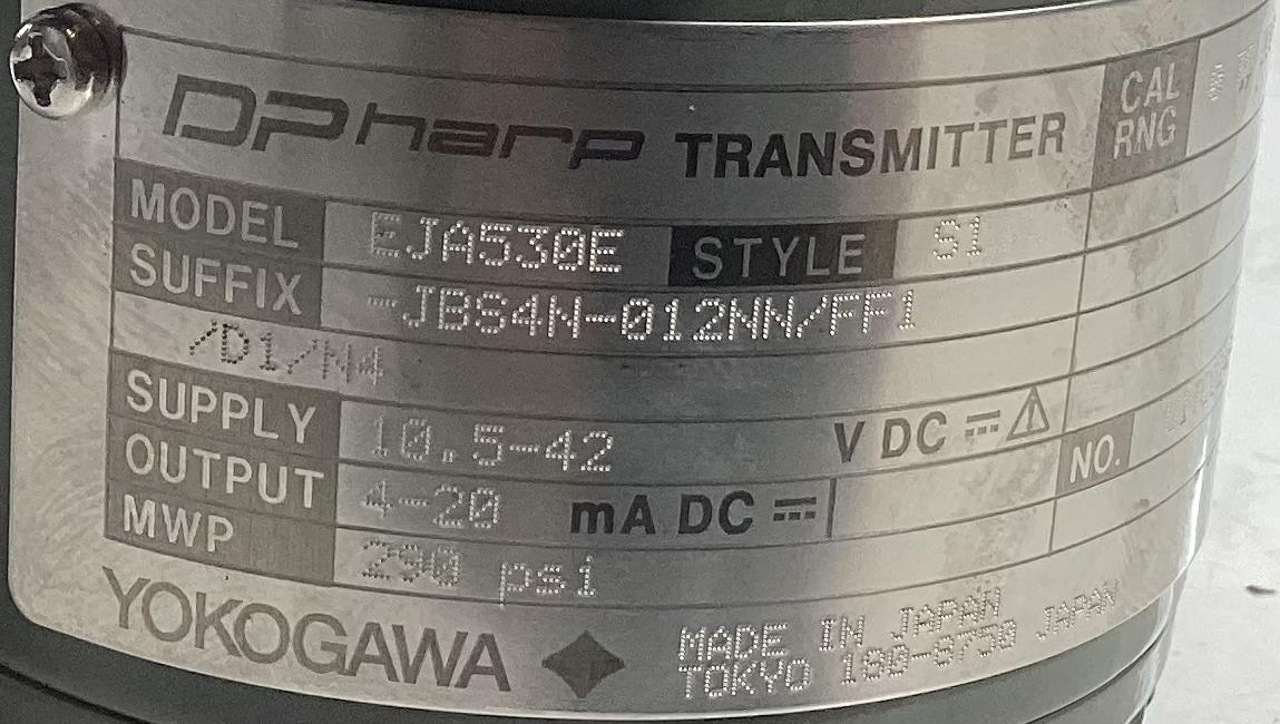 Transmitter, Pressure, 1/2", 290#