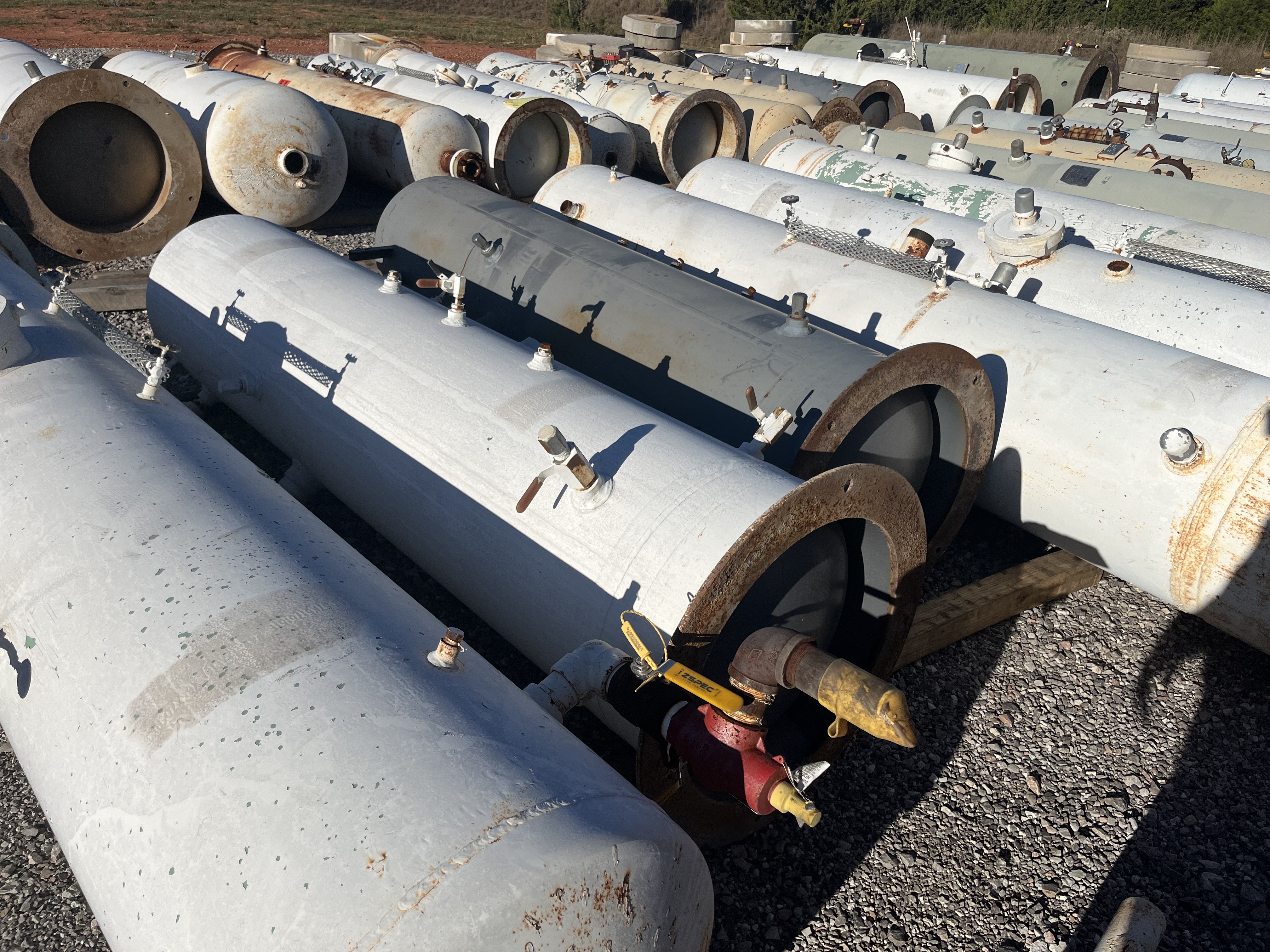 Used Separator, Vertical, 2P, 24"x7'6", 1440#