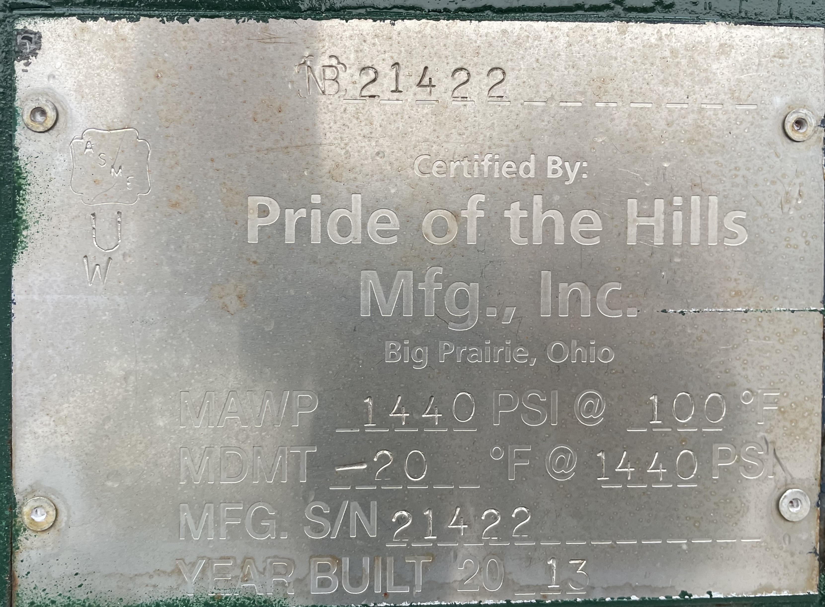 Refurbished GPU, Single, 30"x8', 1440, 1 mmbtu