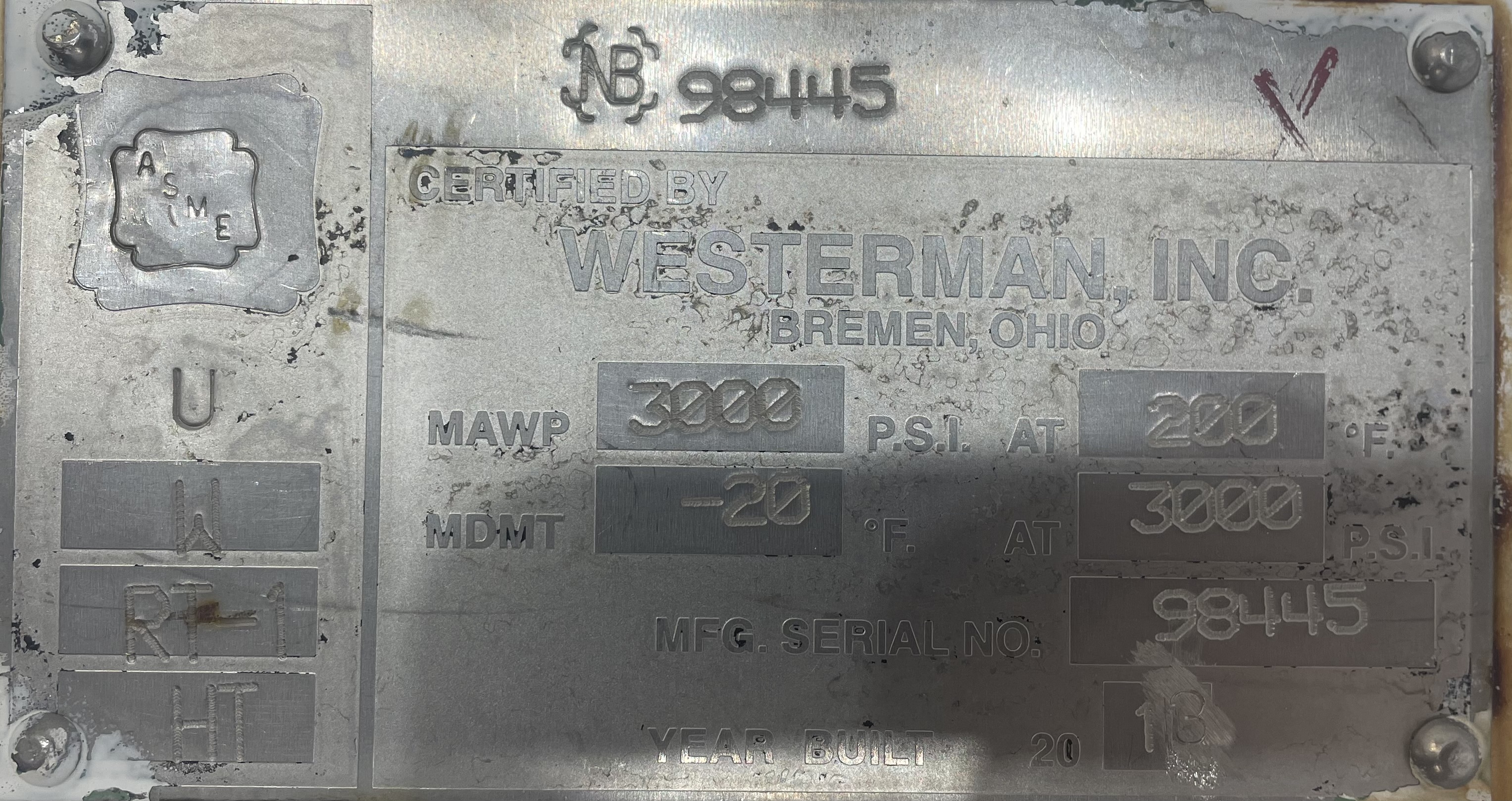 Used Sand Trap, Gravity, 24"x8', 3000#