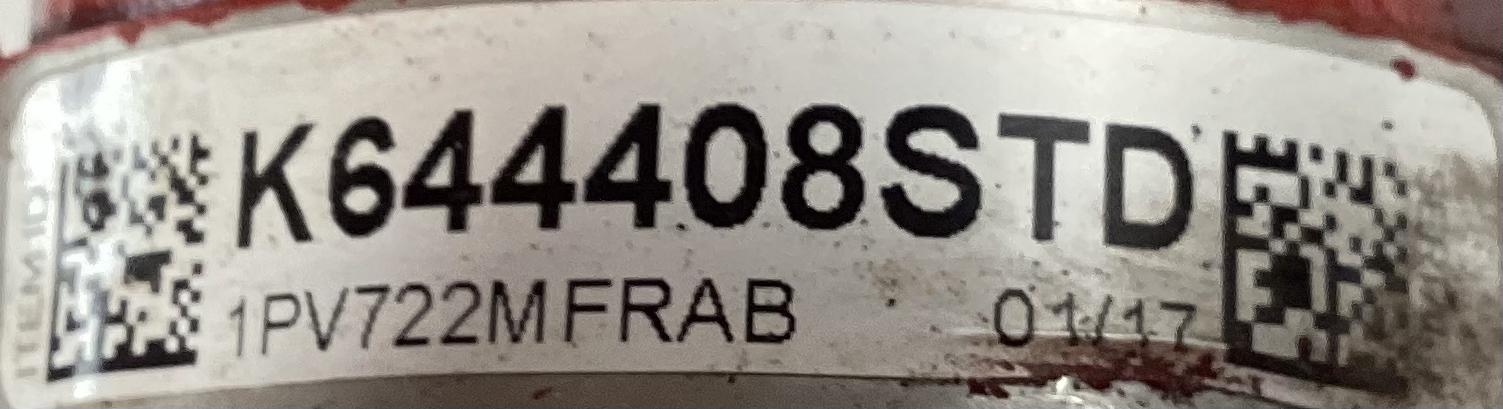 Kemper 1" 1502 Plug Valve, 15,000# WP