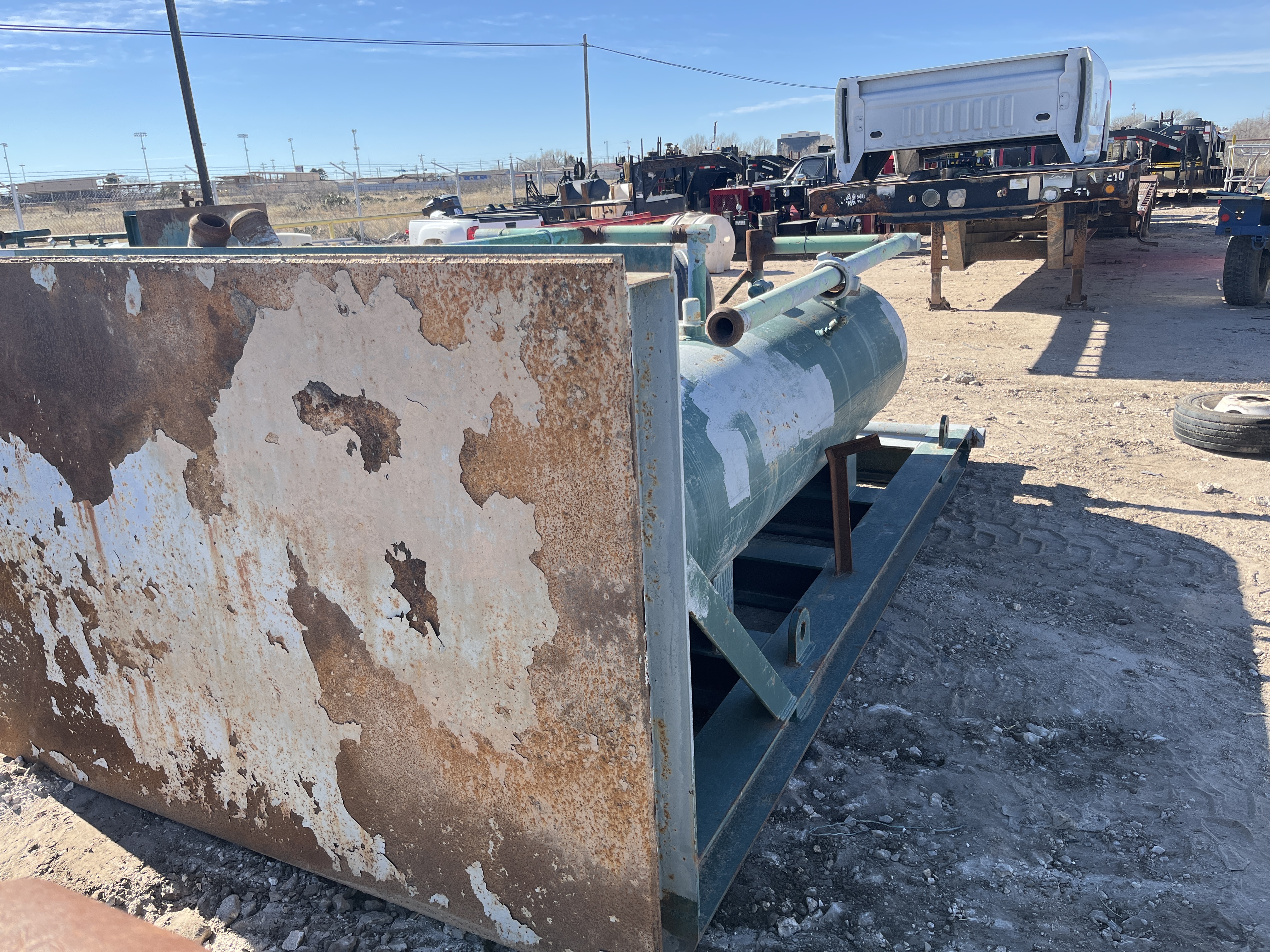 Used Sand Trap, Dual, Gravity, 30"x8', 3000#