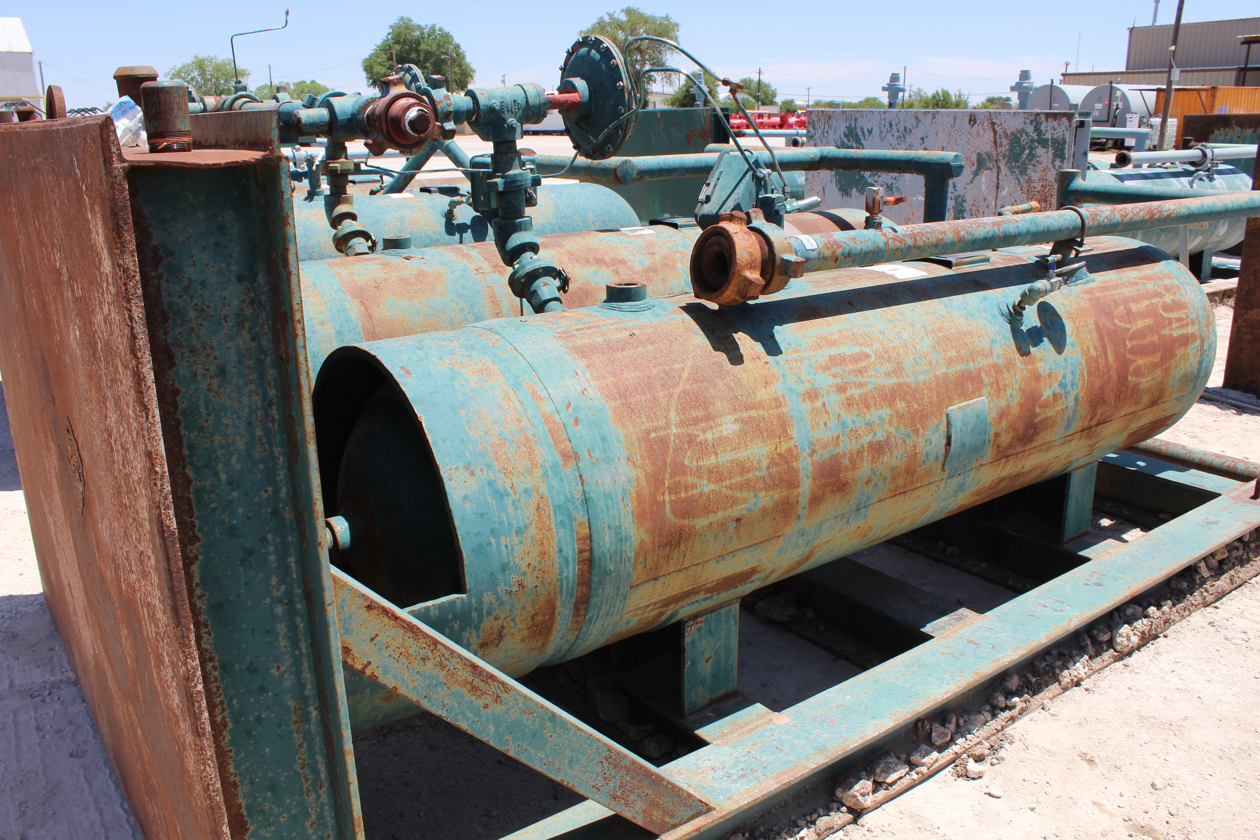 Used Sand Trap, Dual, Gravity, 30"x8', 3000#