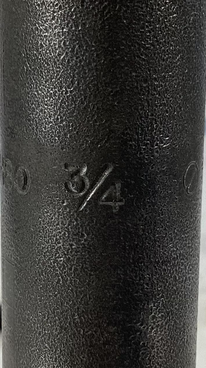 Nipple, 3/4"x8", XH