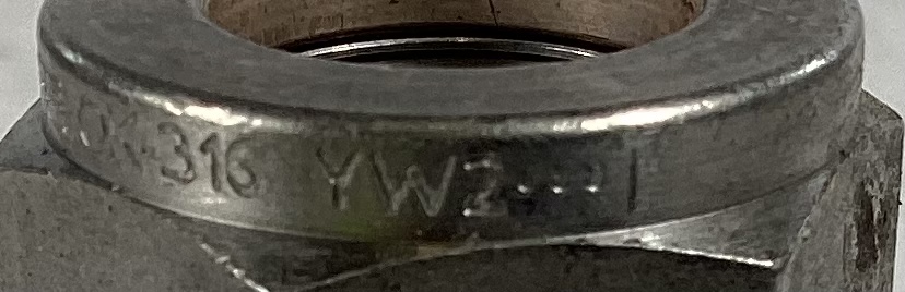 Fitting, Tube, Stainless Steel, Male, 1/2"x1/2", Tubing x MNPT