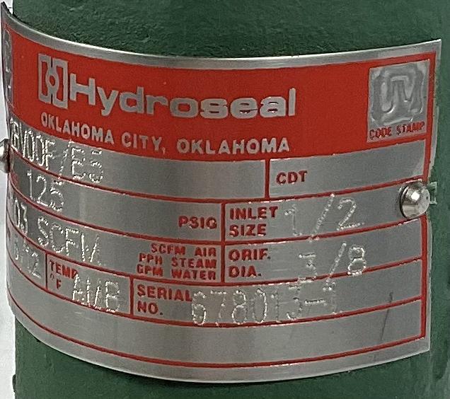 PRV, 1/2"x3/8", 125#