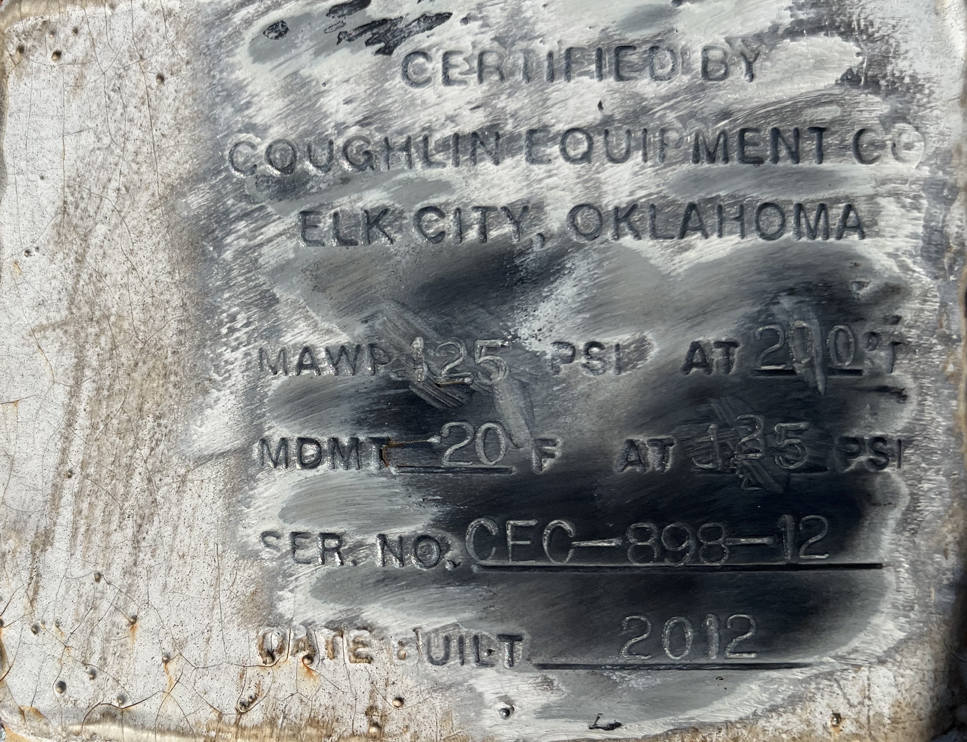 Used Separator, Vertical, 3P, 24"x10', 125#