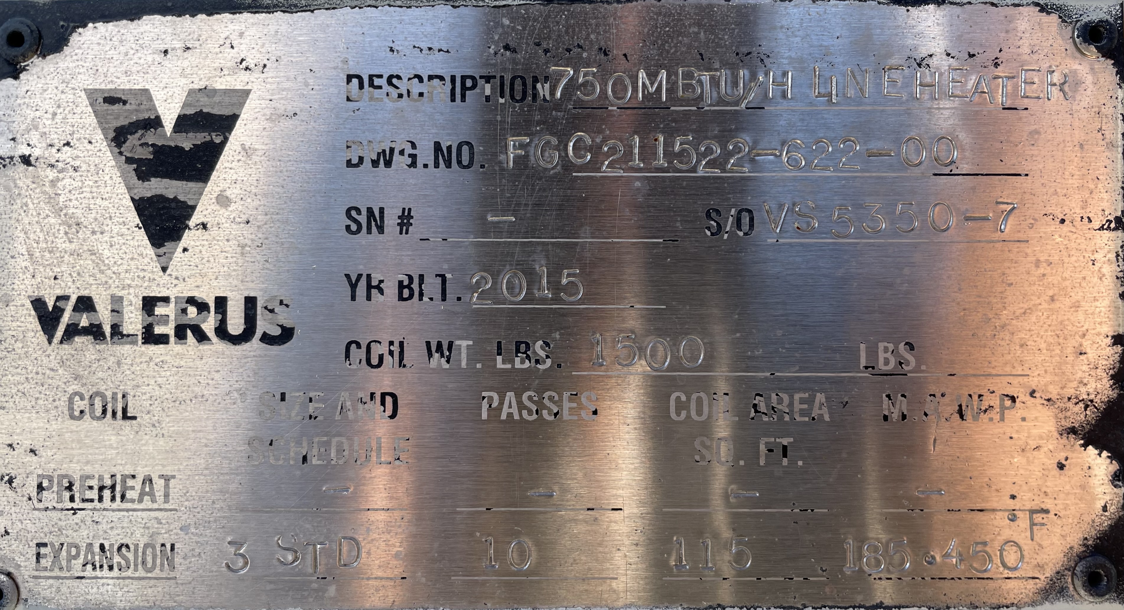 Used Stabilizer, 1500 bpd