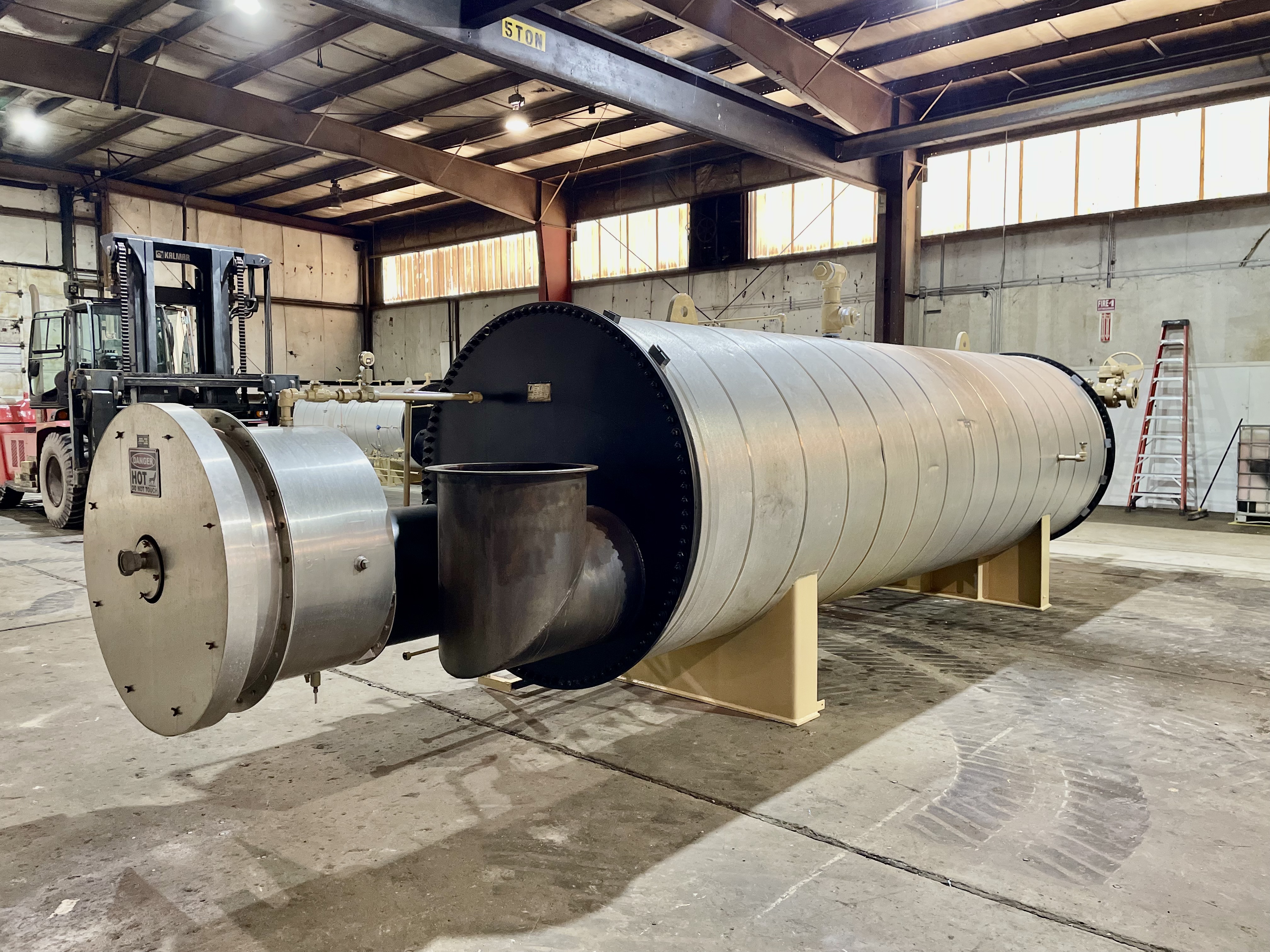 Used Line Heater, 2.5 mmbtu, 4", 5000#