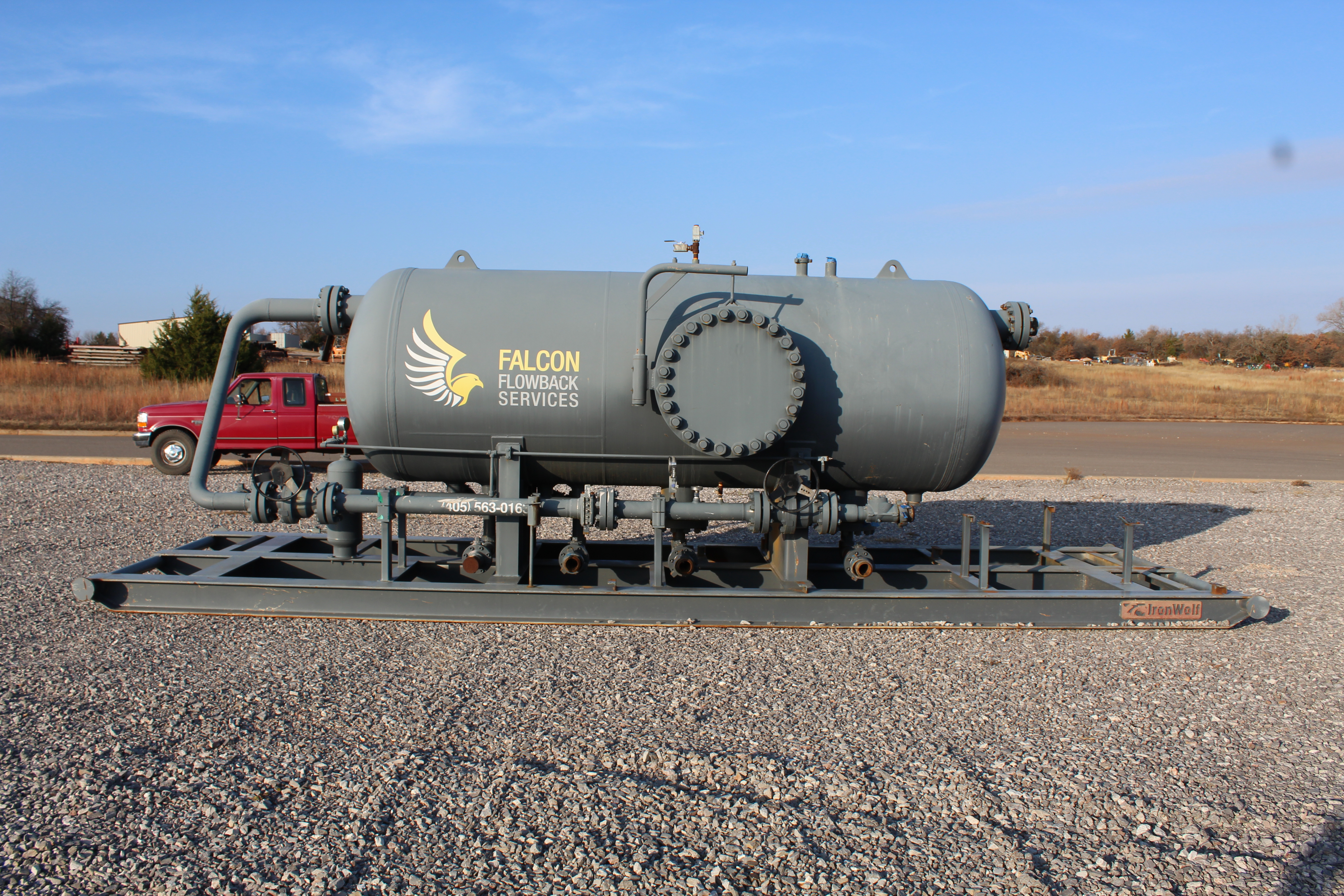 Used Separator, Horizontal, 4P, 60"x12', 750#