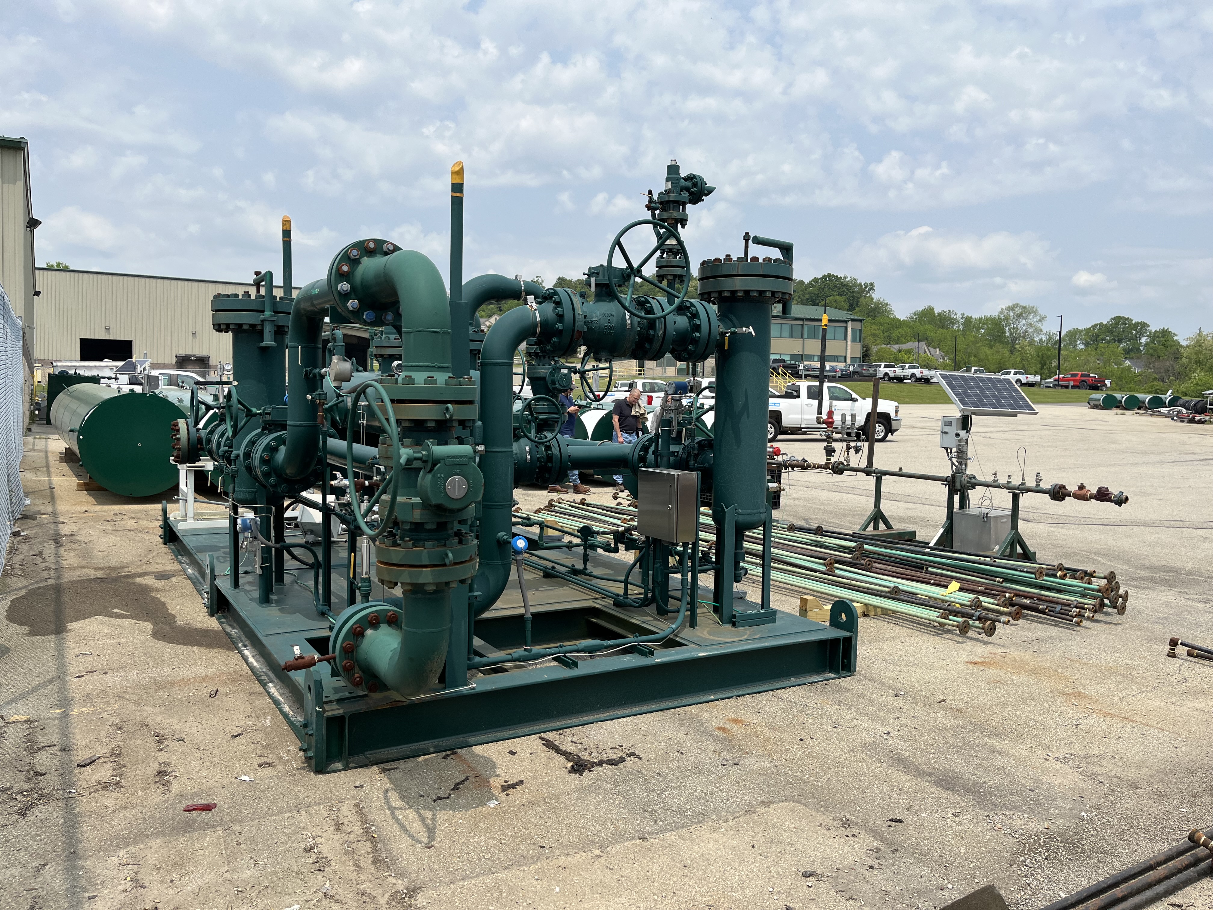 Used Filter Separator, Horizontal, 24"x12'6", 1440#