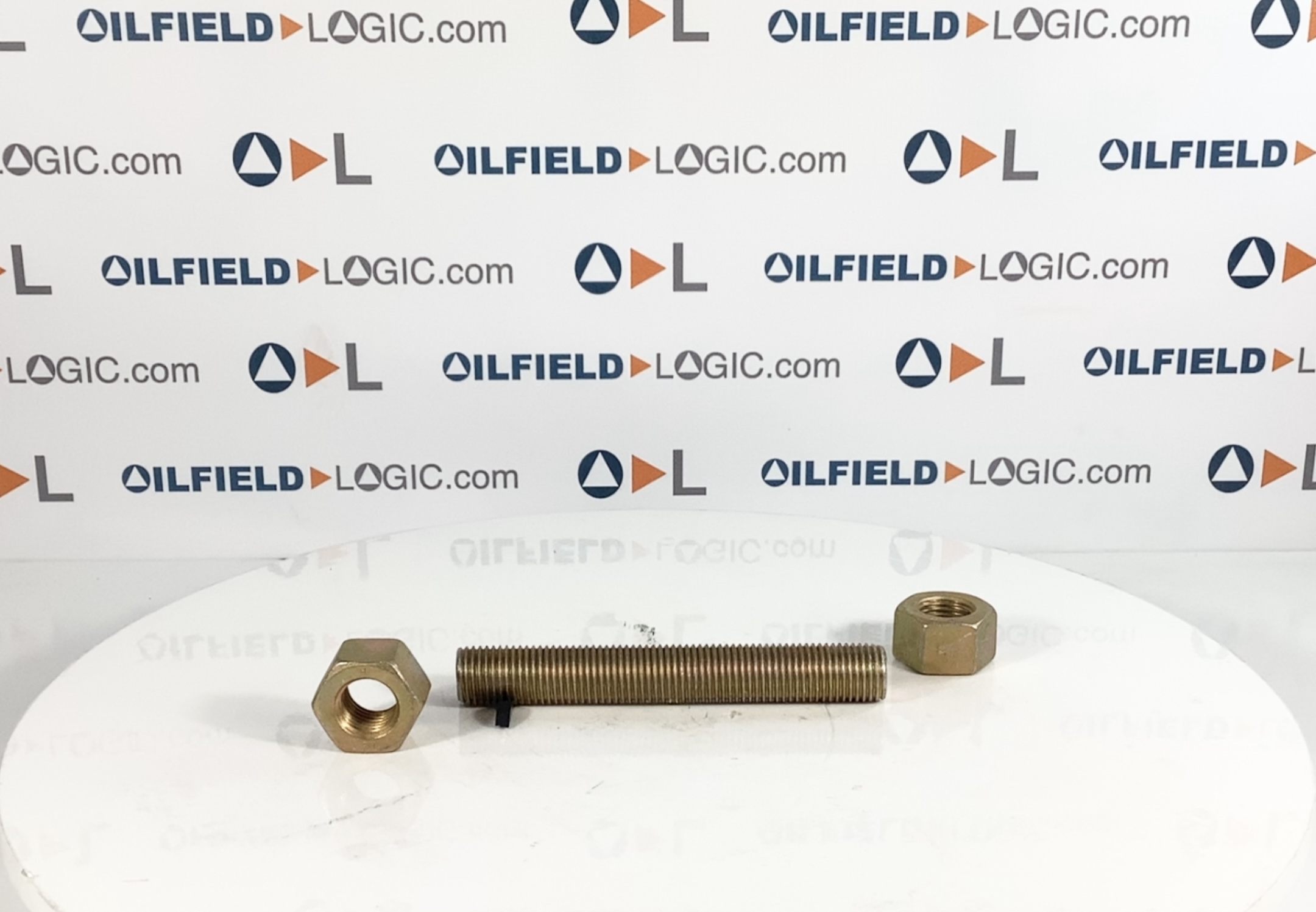 Stud, THD, 1 1/8"-8 x 8", Zinc