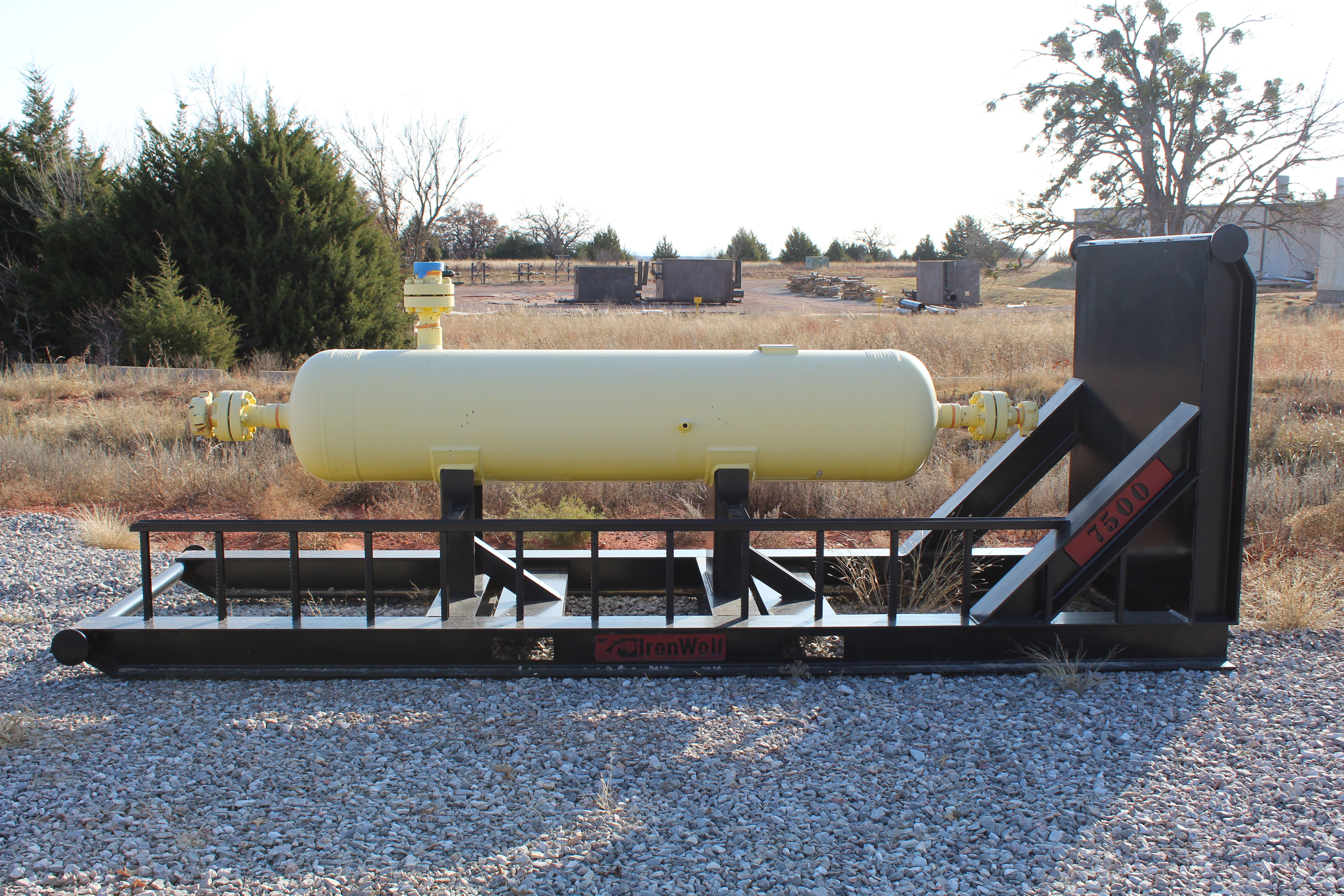 Used Sand Trap, Cyclonic, 24"x8', 7500#