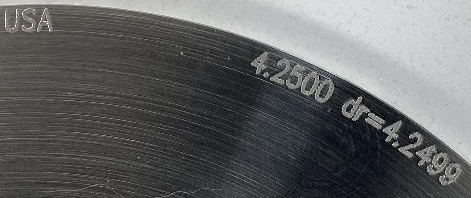 Orifice, Plate, 6", 4.2500", Daniel, RF150-2500, SS