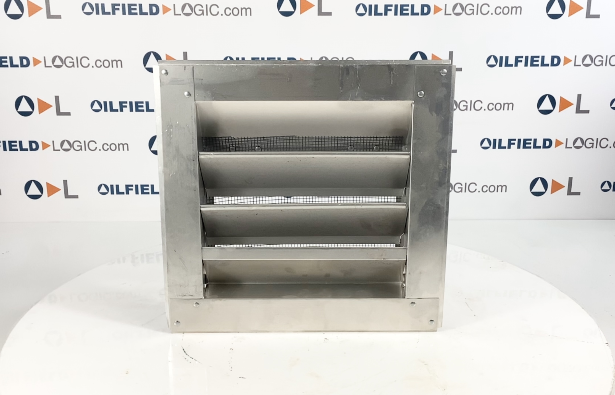 Wall Shutter, 8", Galvanized