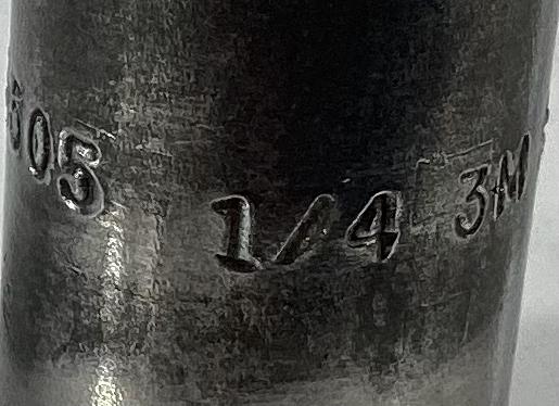 Coupling, THD, 1/4" x 1", 3M, SA105