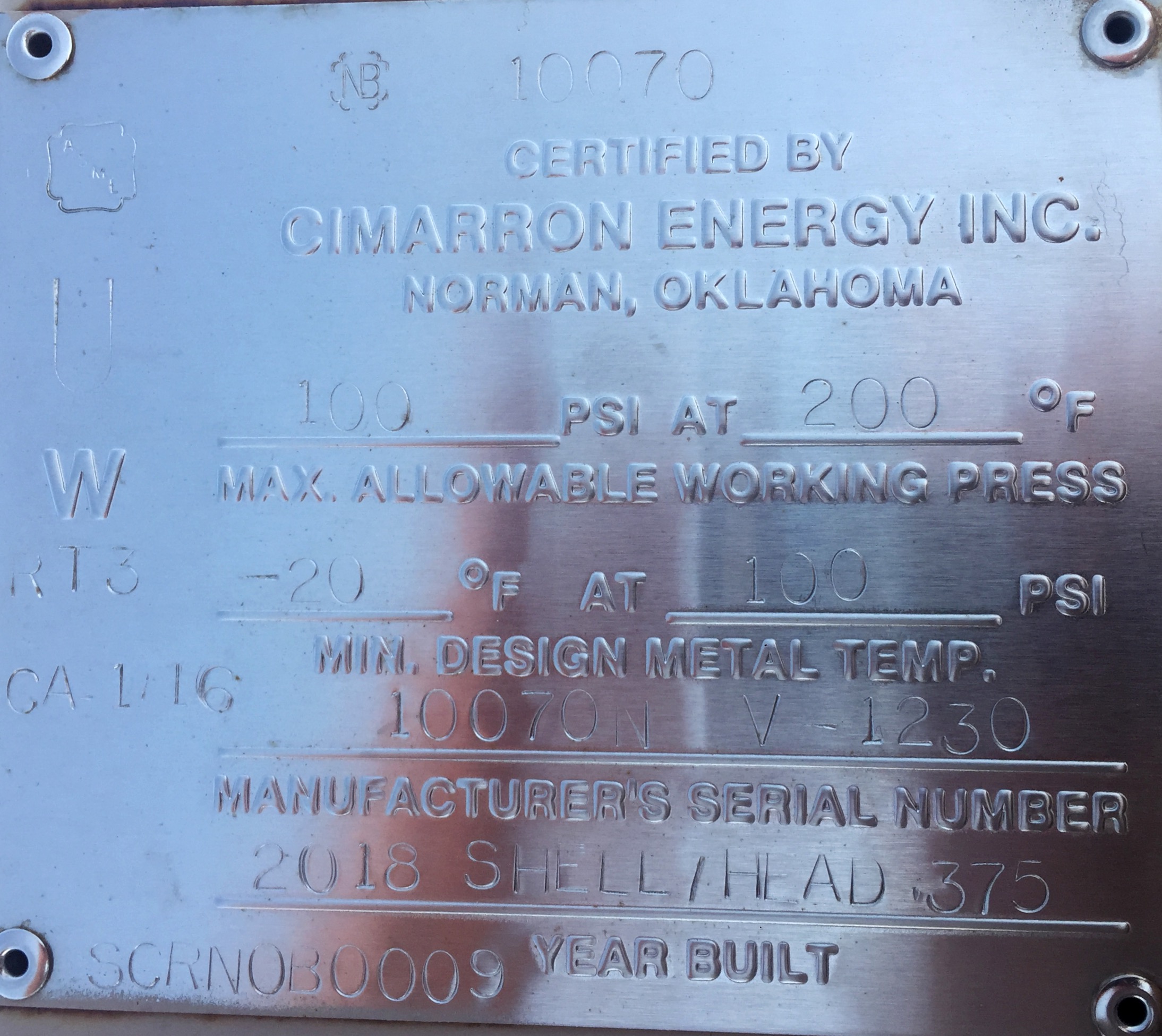 Separator, Vertical, 2P, 36"x9', 100#