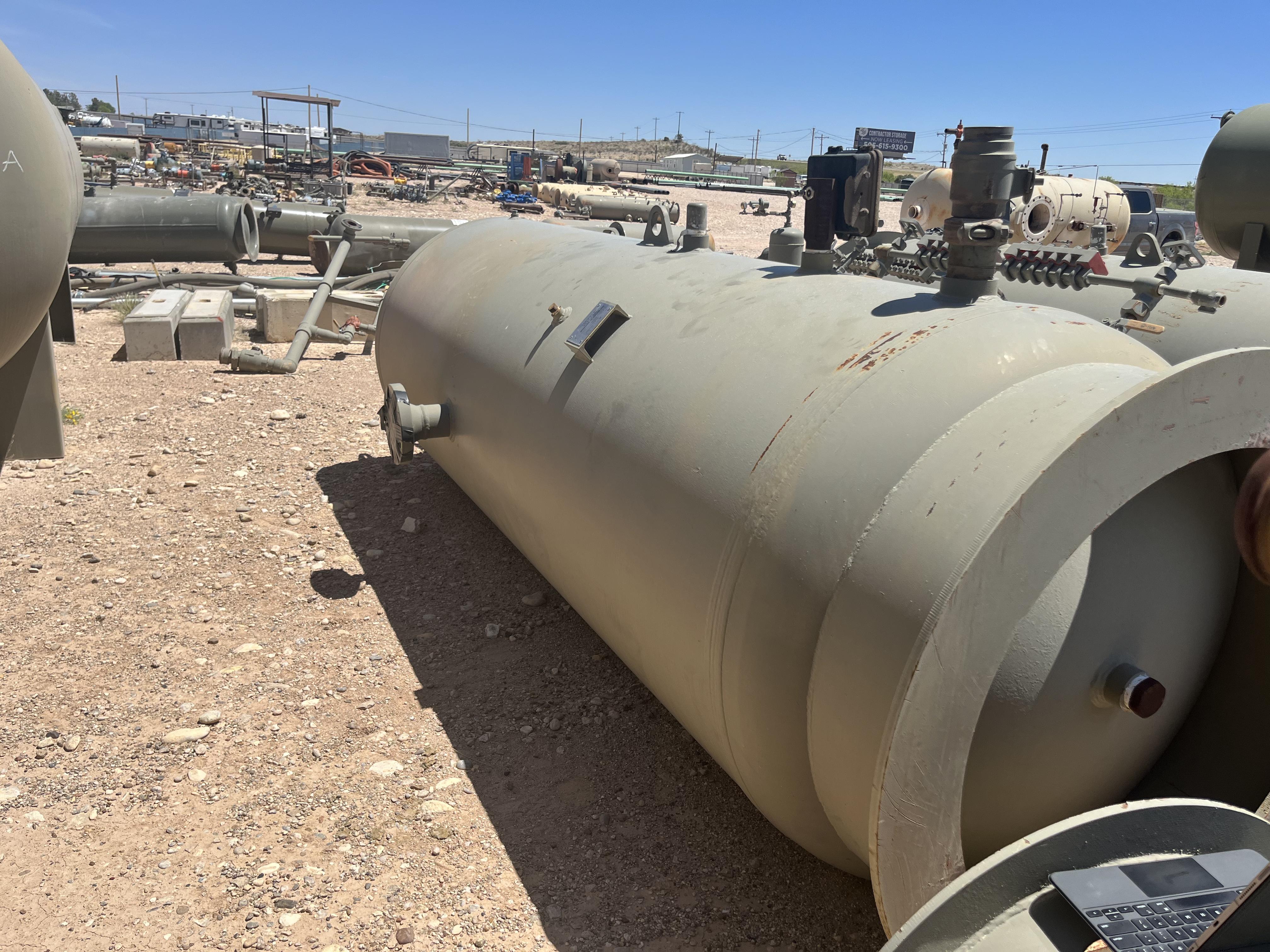 Used Separator, Vertical, 2P, 48"x10', 1000#