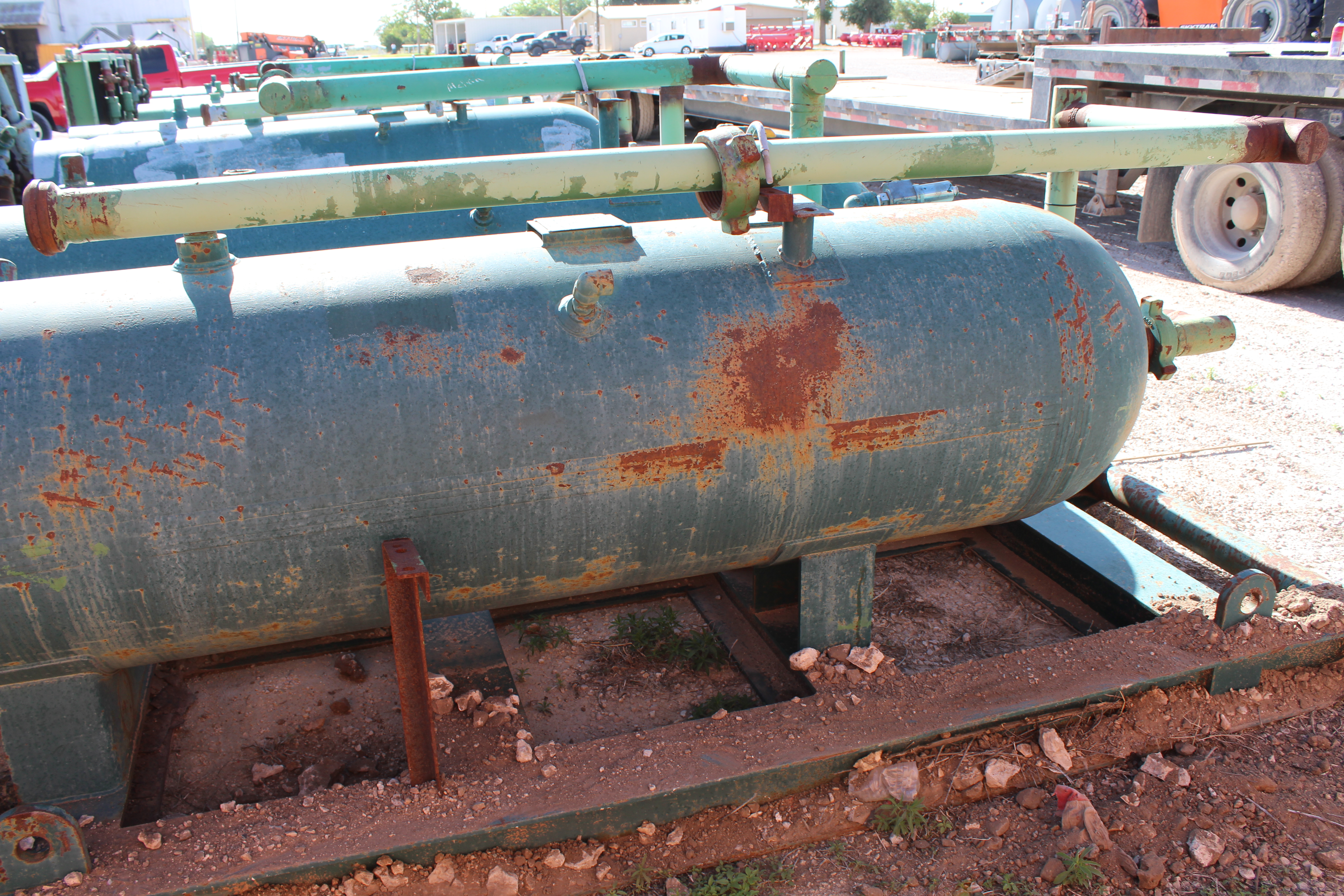 Used Sand Trap, Dual, Gravity, 30"x8', 3000#