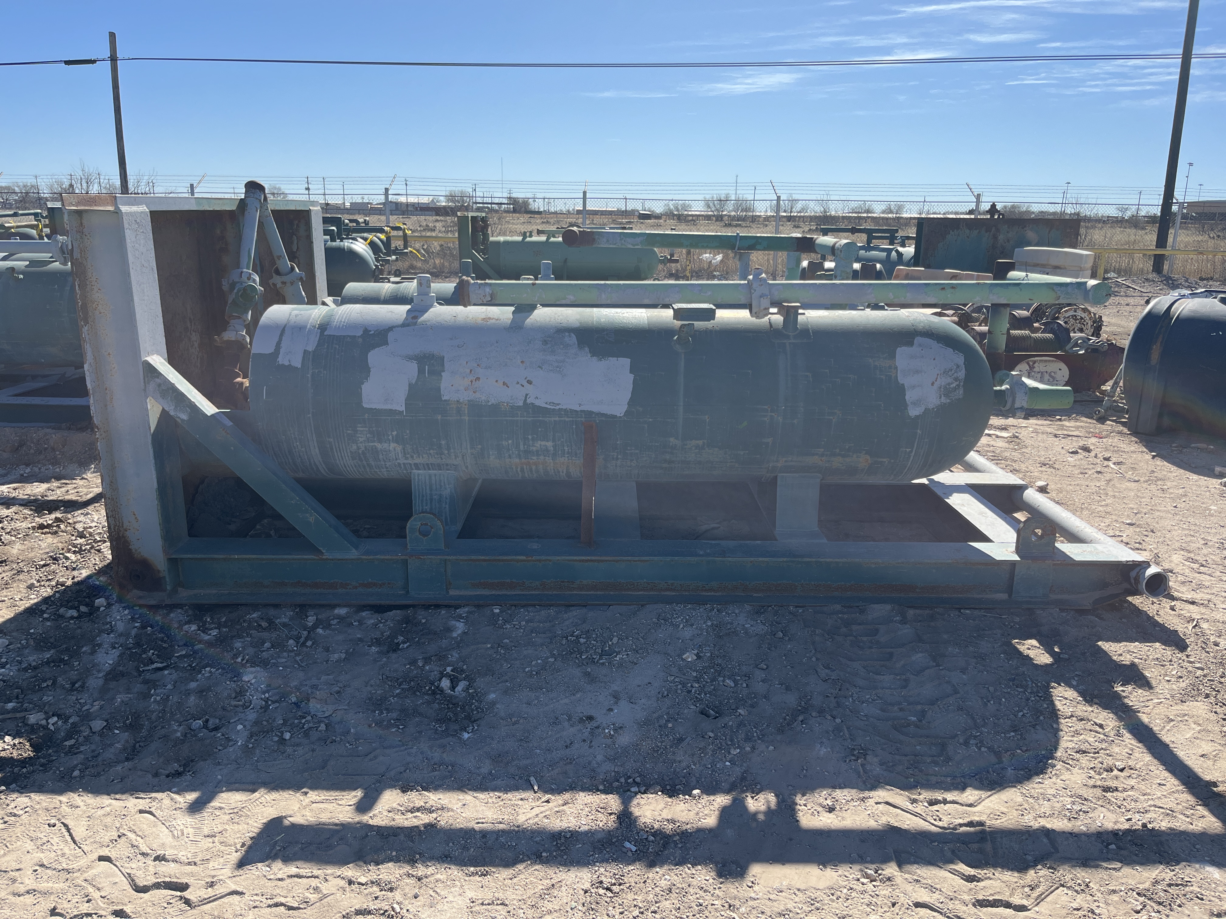 Used Sand Trap, Dual, Gravity, 30"x8', 3000#