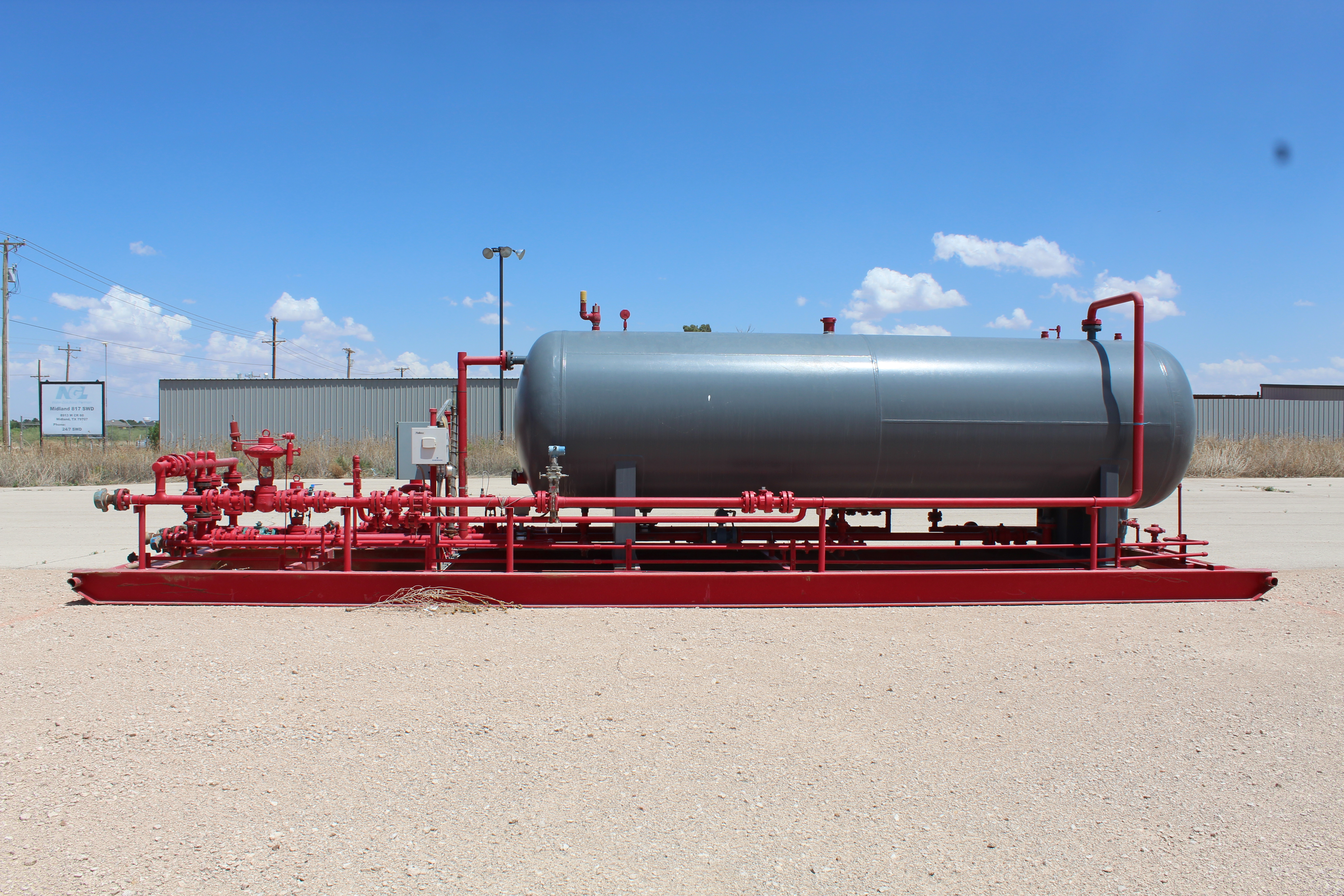 Used Separator, Horizontal, 4P, 72"x20', 500#