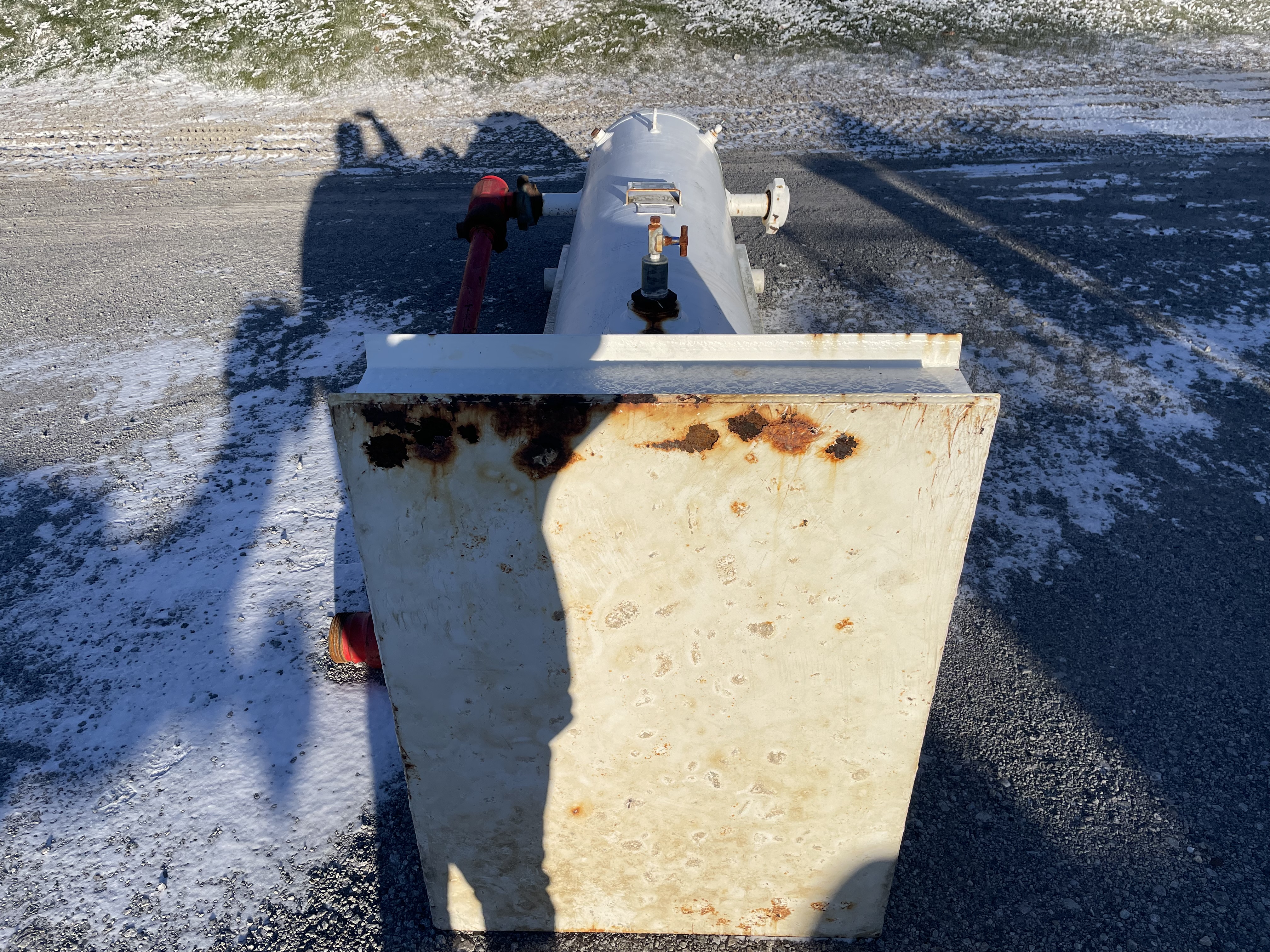 Used Sand Trap, Gravity, 24"x8', 3000#