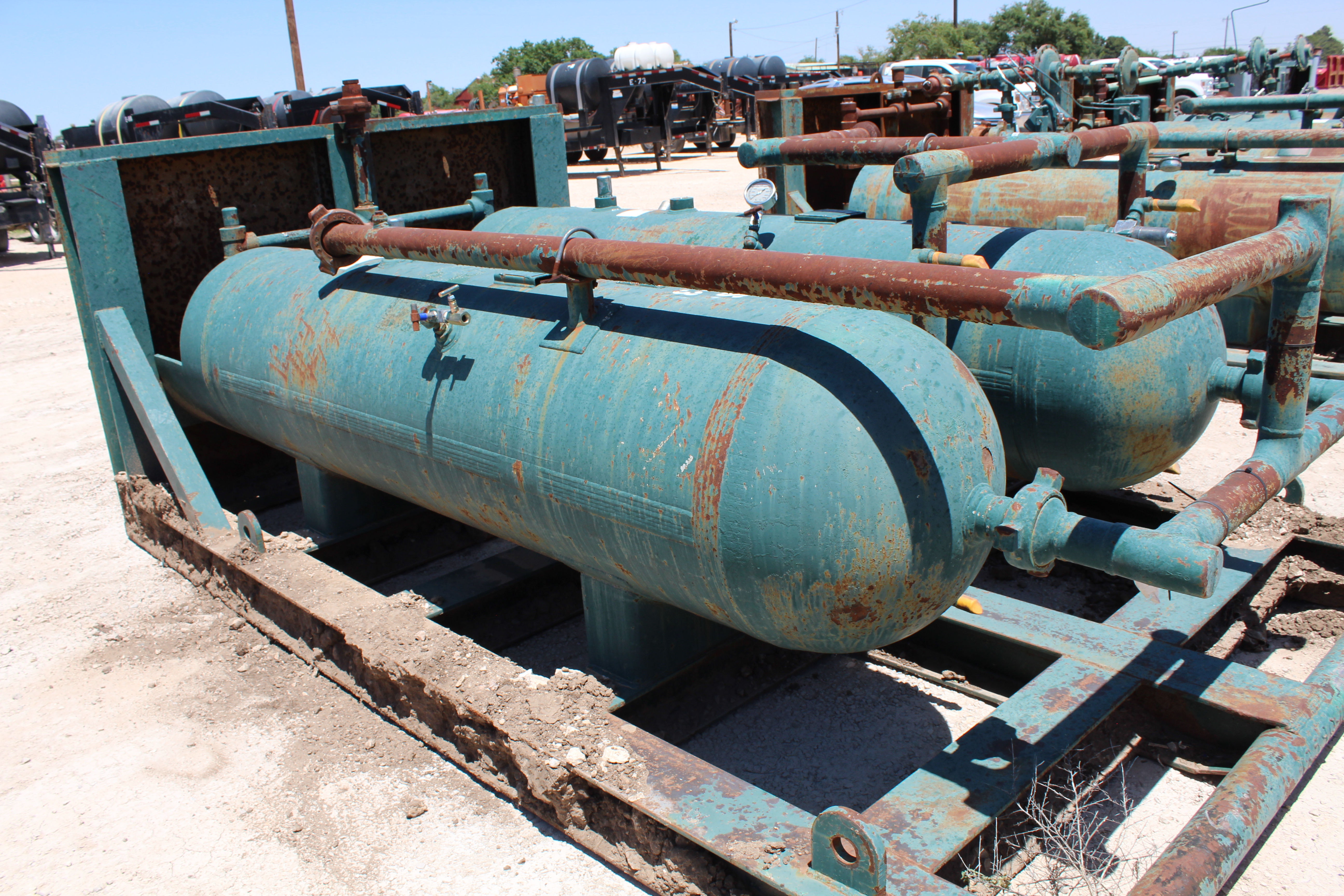 Used Sand Trap, Dual, Gravity, 30"x8', 3000#