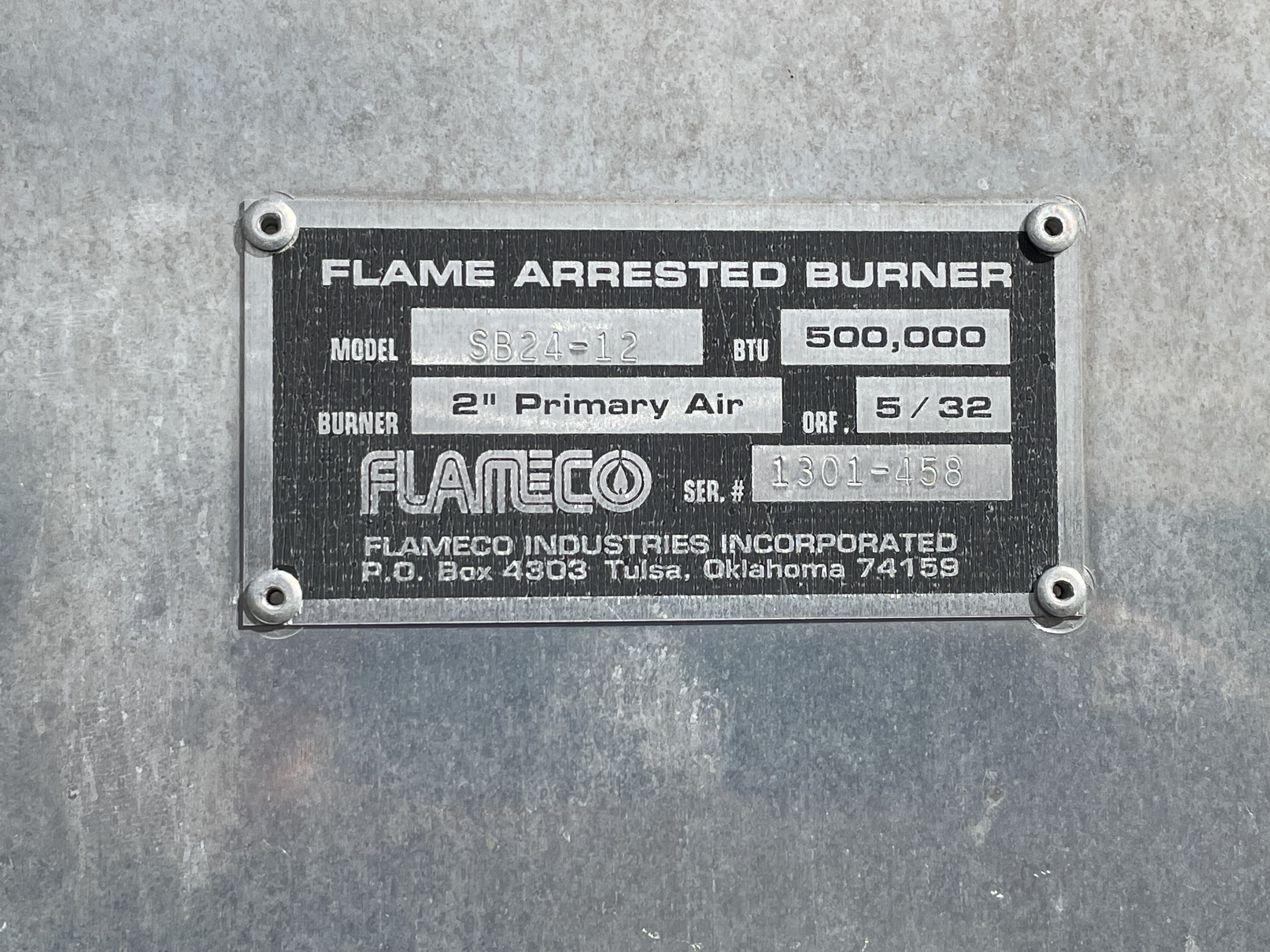 Used Dehy, 500 mbtu, 30" Tower