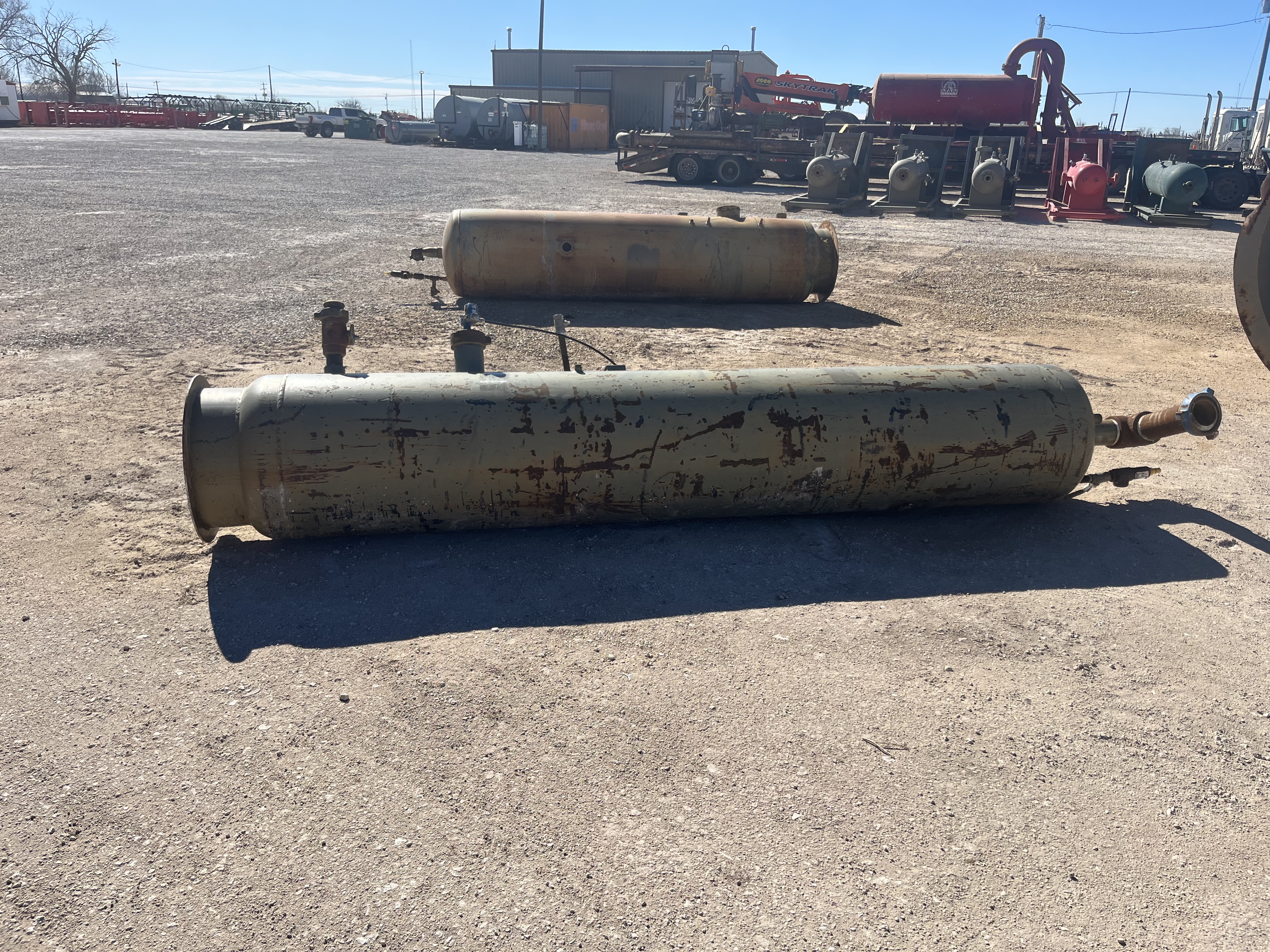 Used Separator, Vertical 24"x10', 1000#