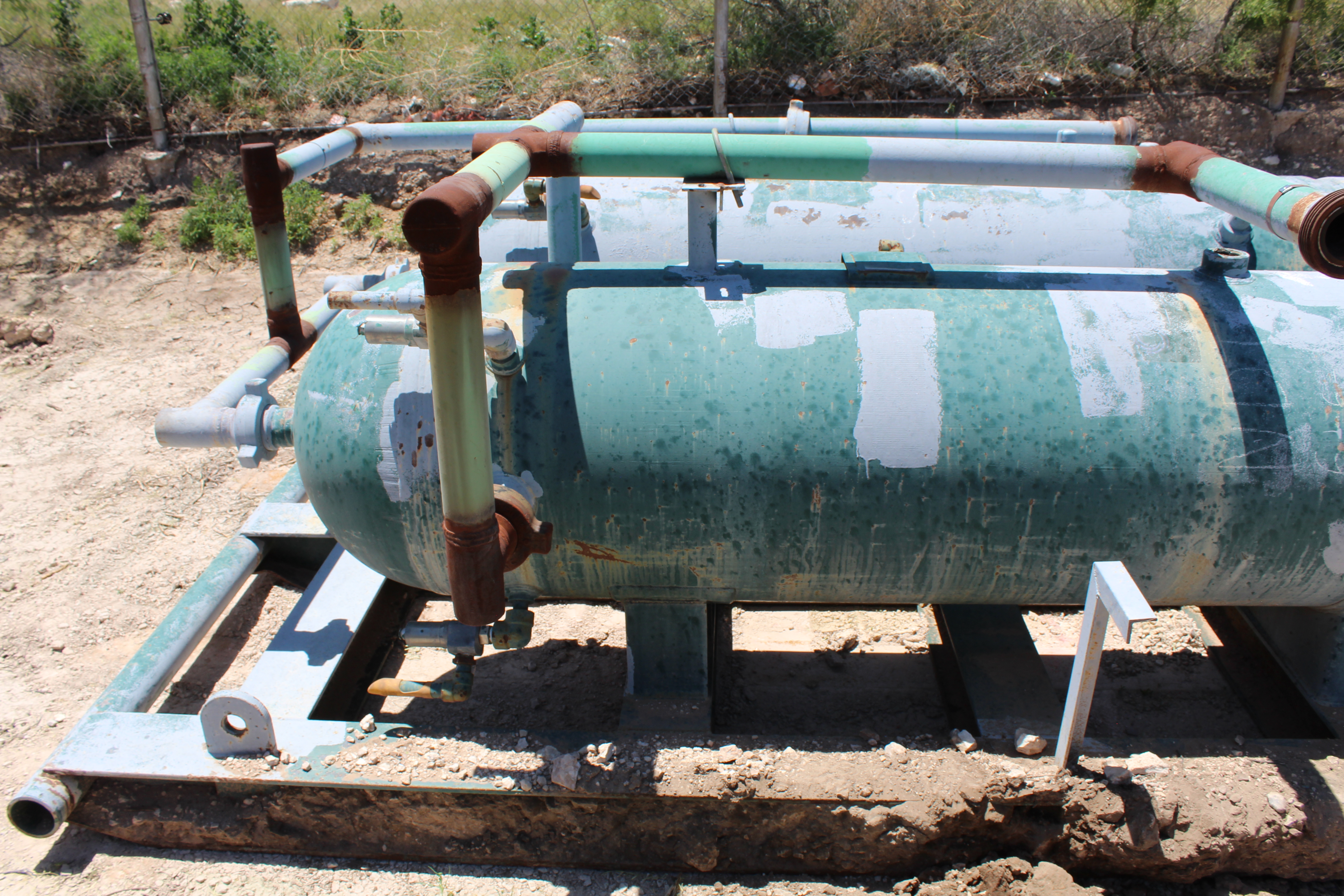 Used Sand Trap, Dual, Gravity, 30"x8', 3000#