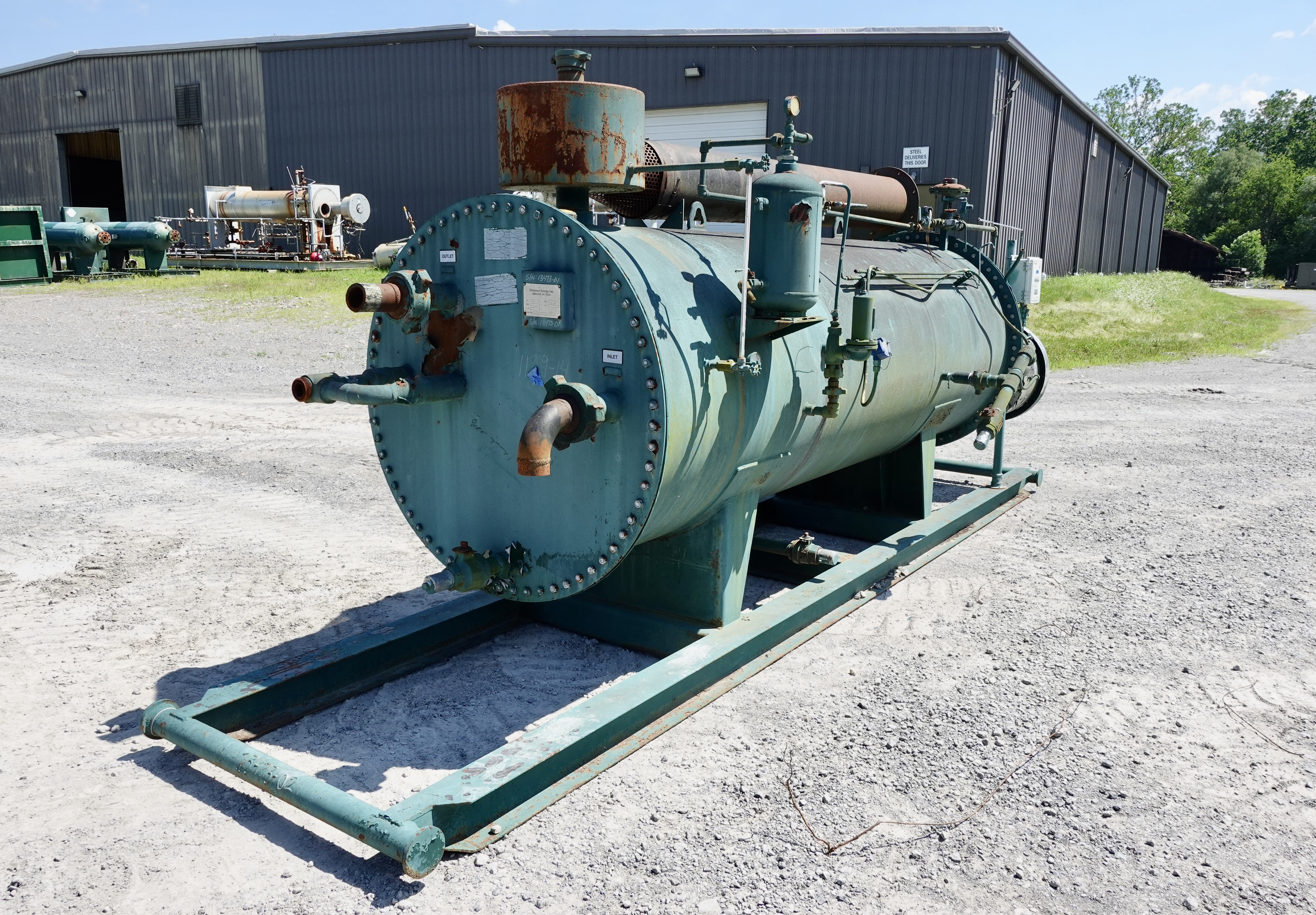 Used Line Heater, 1 mmbtu, 3", 5000#