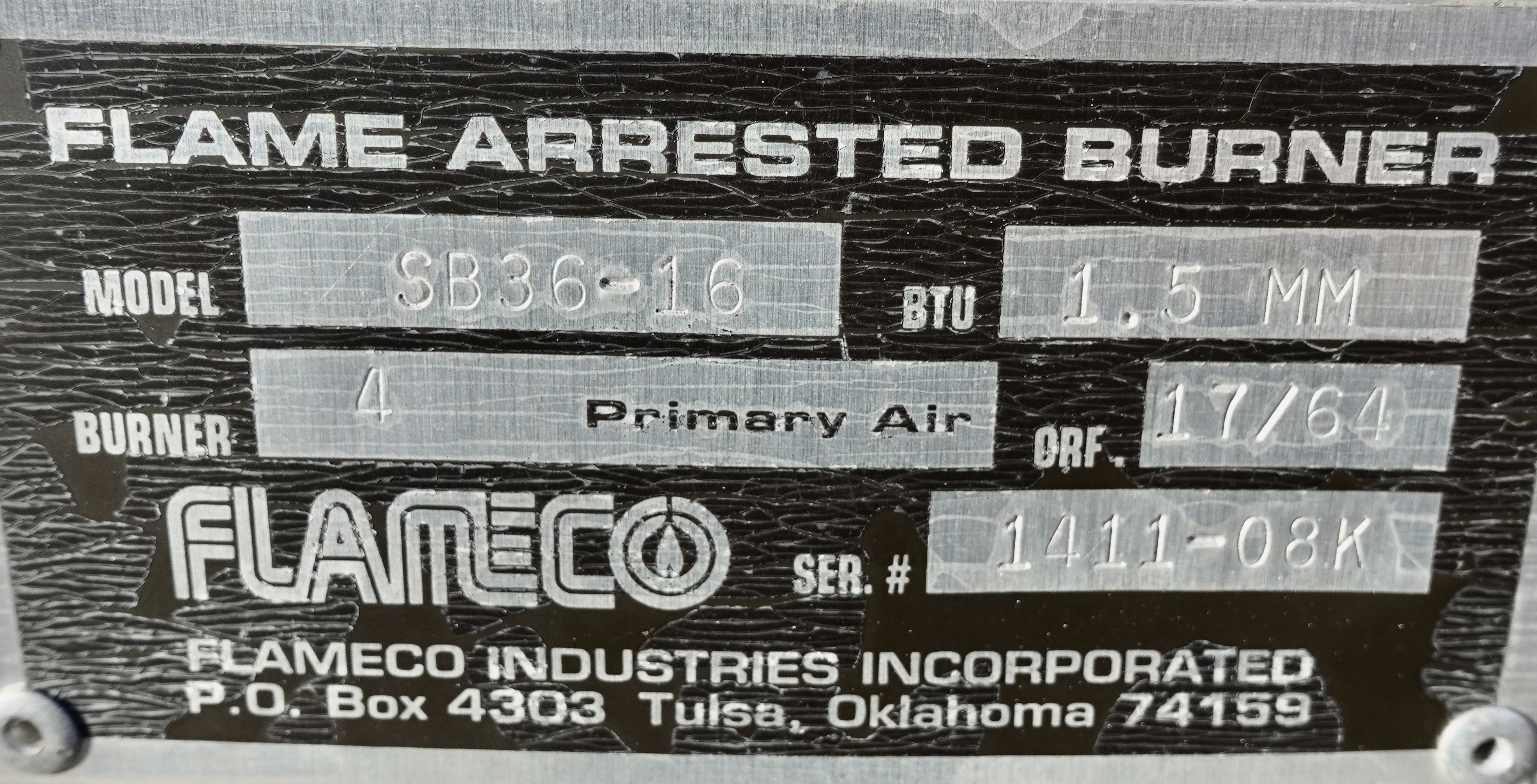 Used Line Heater, 1.5 mmbtu, 3", 5000#