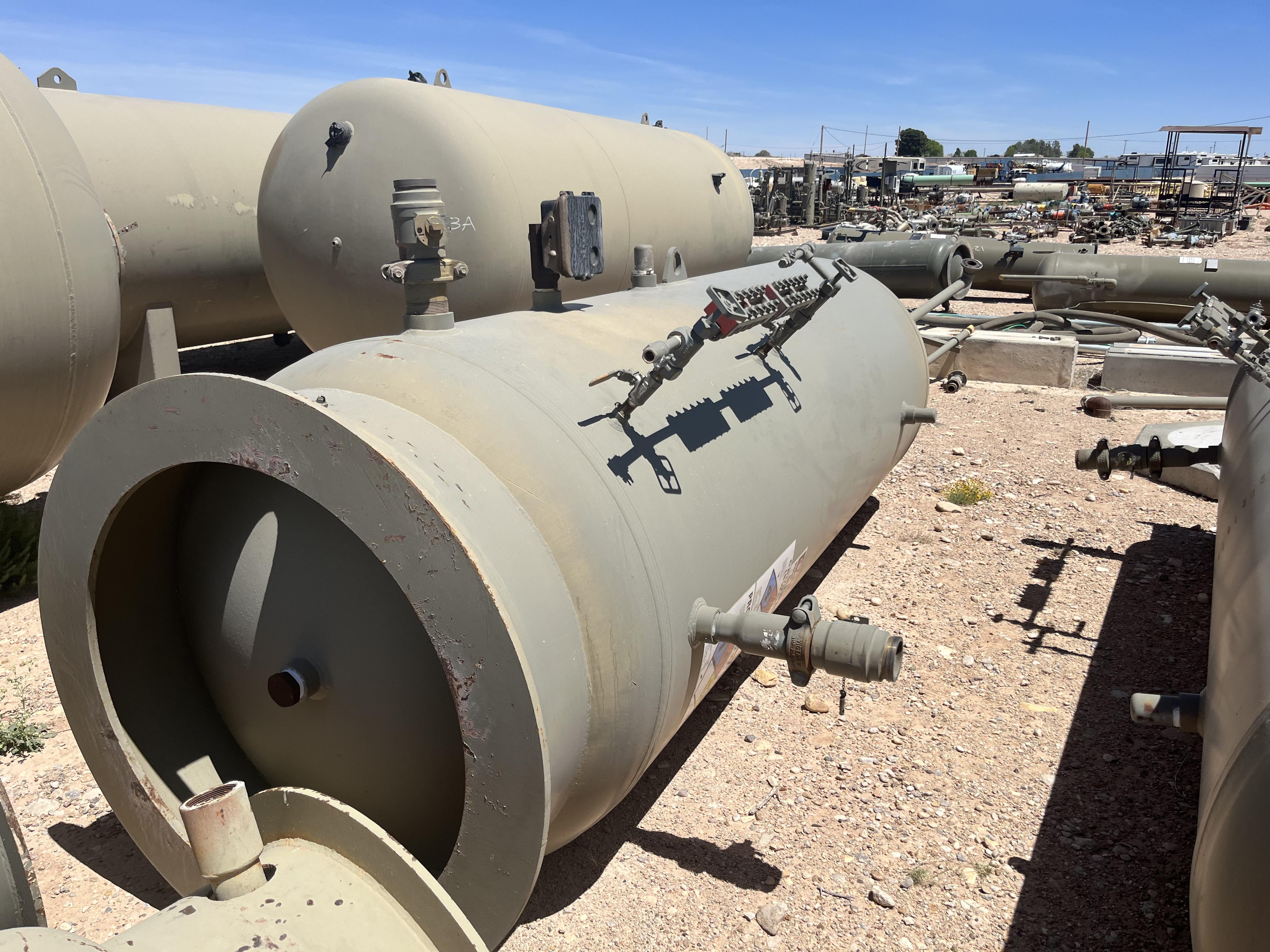 Used Separator, Vertical, 2P, 48"x10', 1000#