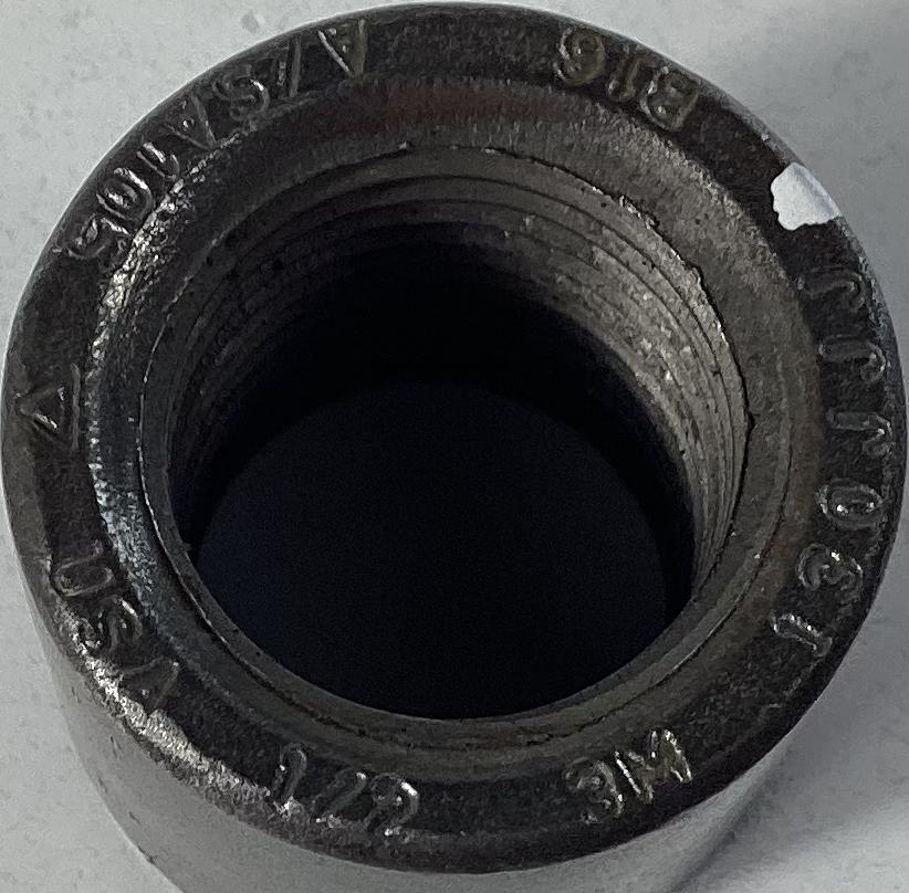 Coupling, W/THD, 1/2" x 7/8", 3M, SA105
