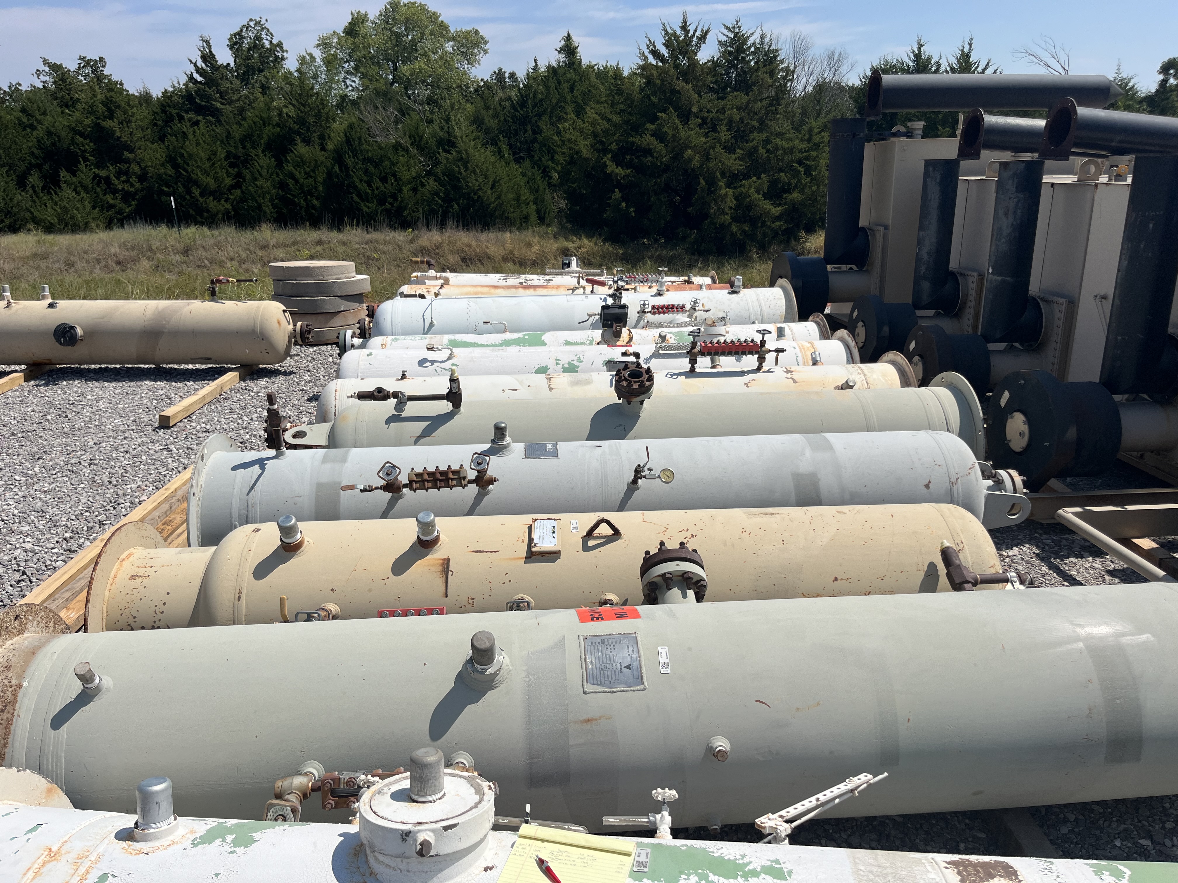 Used Separator, Vertical, 2P, 24"x10', 1440#