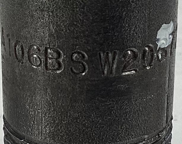 Nipple, 3/4"x2-1/2", SCH-160