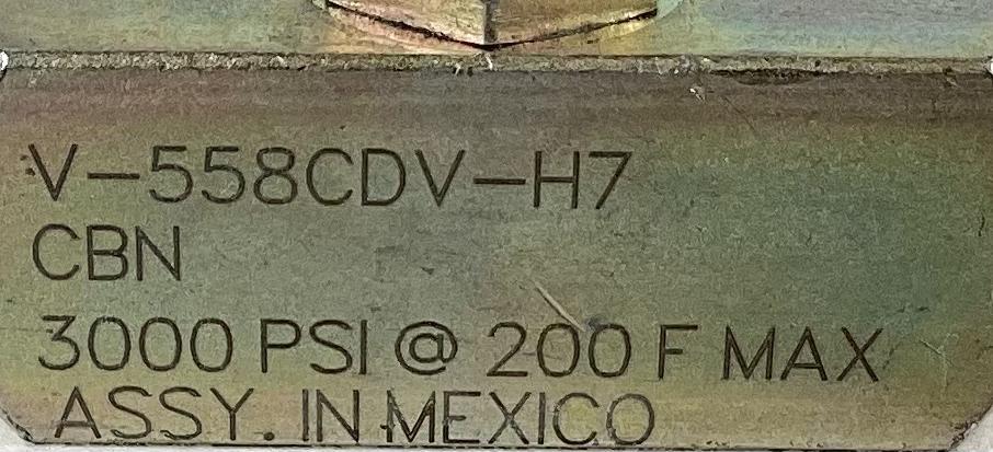 Valve, Needle, MxF, 1/2", 3000#