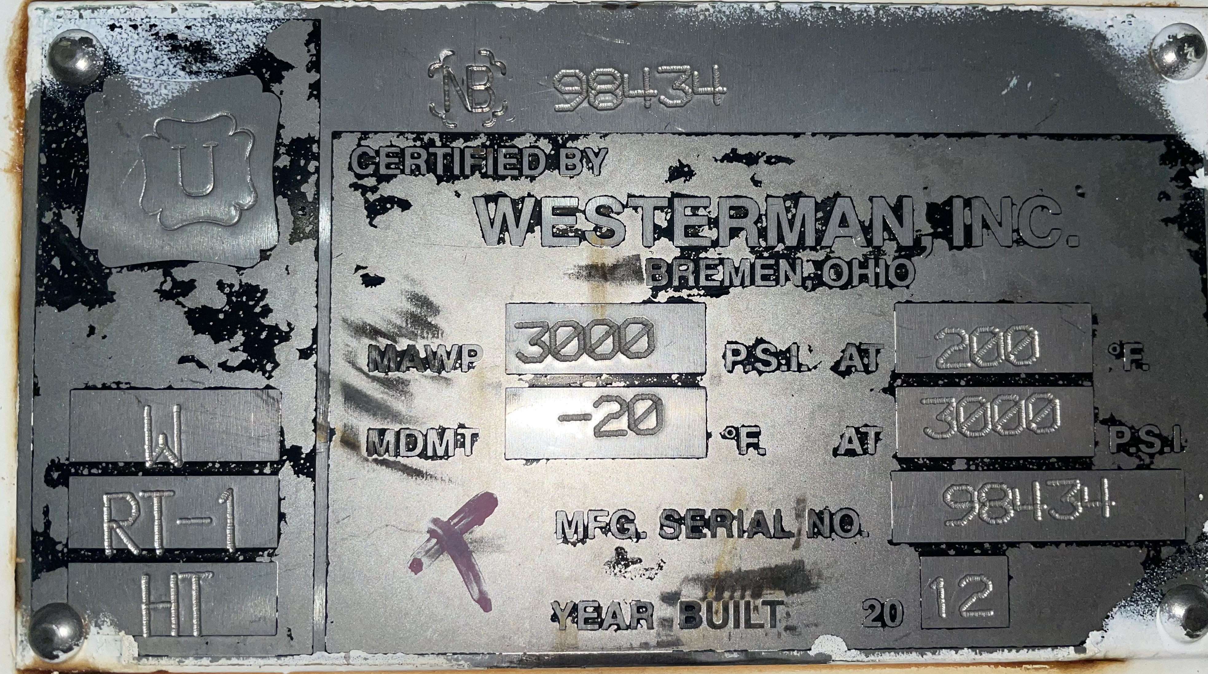 Used Sand Trap, Gravity, 24"x8', 3000#