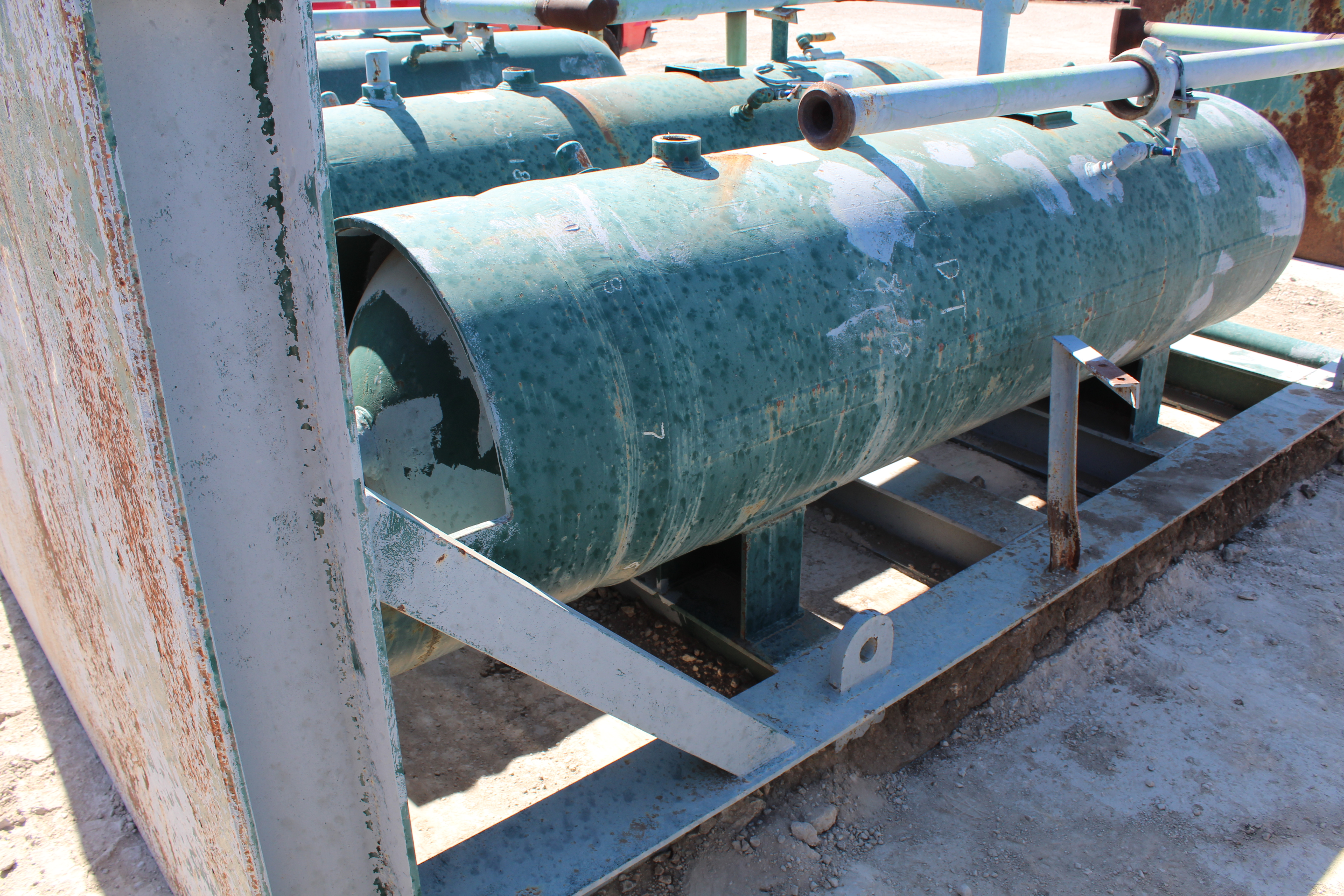 Used Sand Trap, Dual, Gravity, 30"x8', 3000#