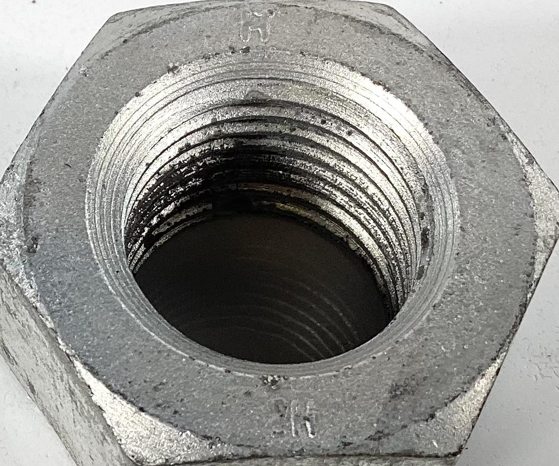 Stud, THD, 1 1/4"-8 x 9", Cadmium