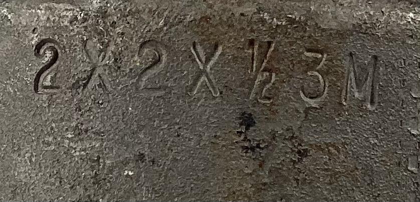 Tee, THD, 2"x2"x1/2", 3M, SA105