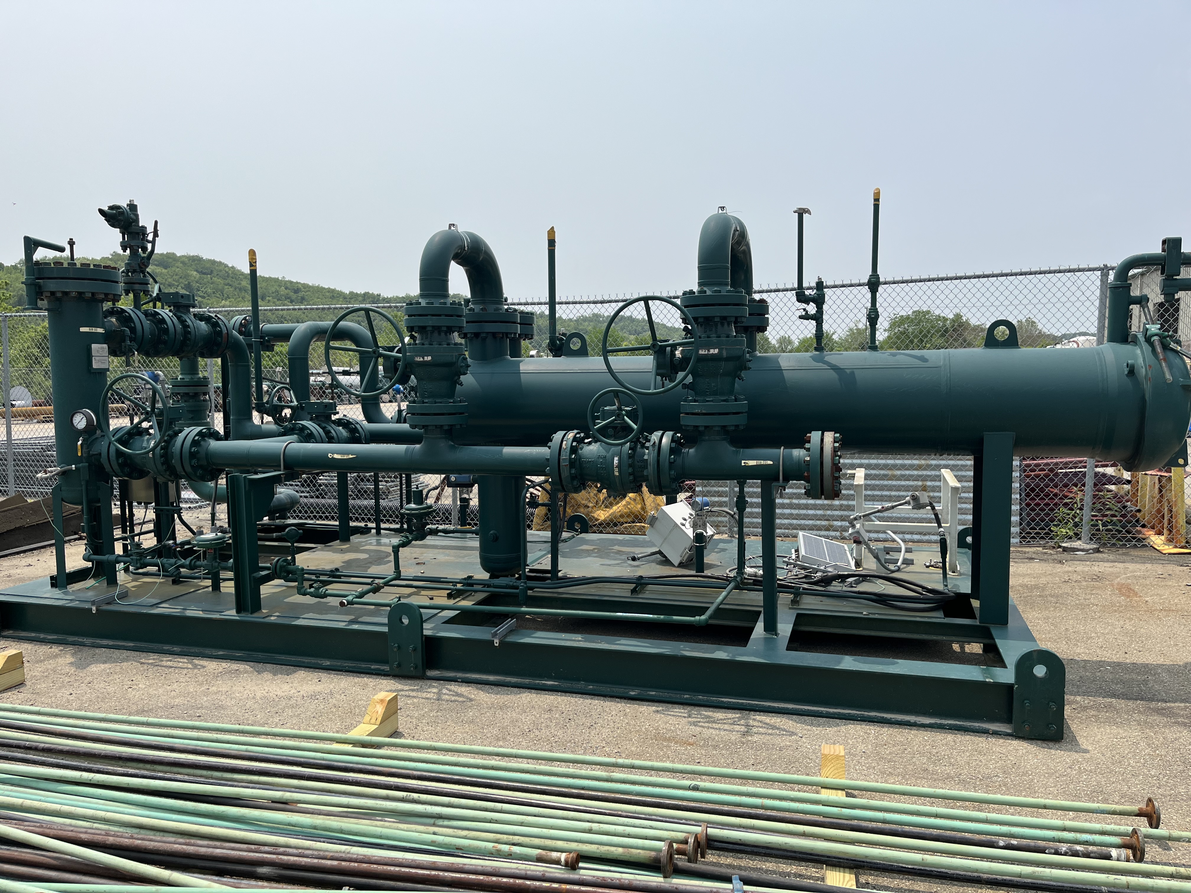 Used Filter Separator, Horizontal, 24"x12'6", 1440#