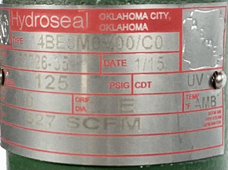 PRV, 1"x1", 125#