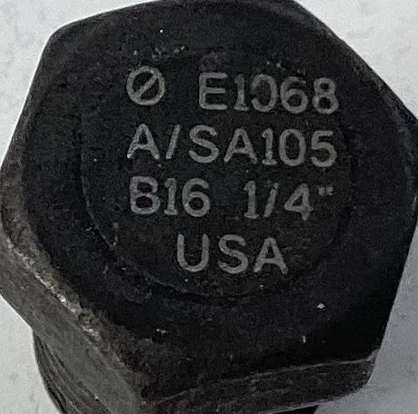 Plug, THD, 1/4", SA105